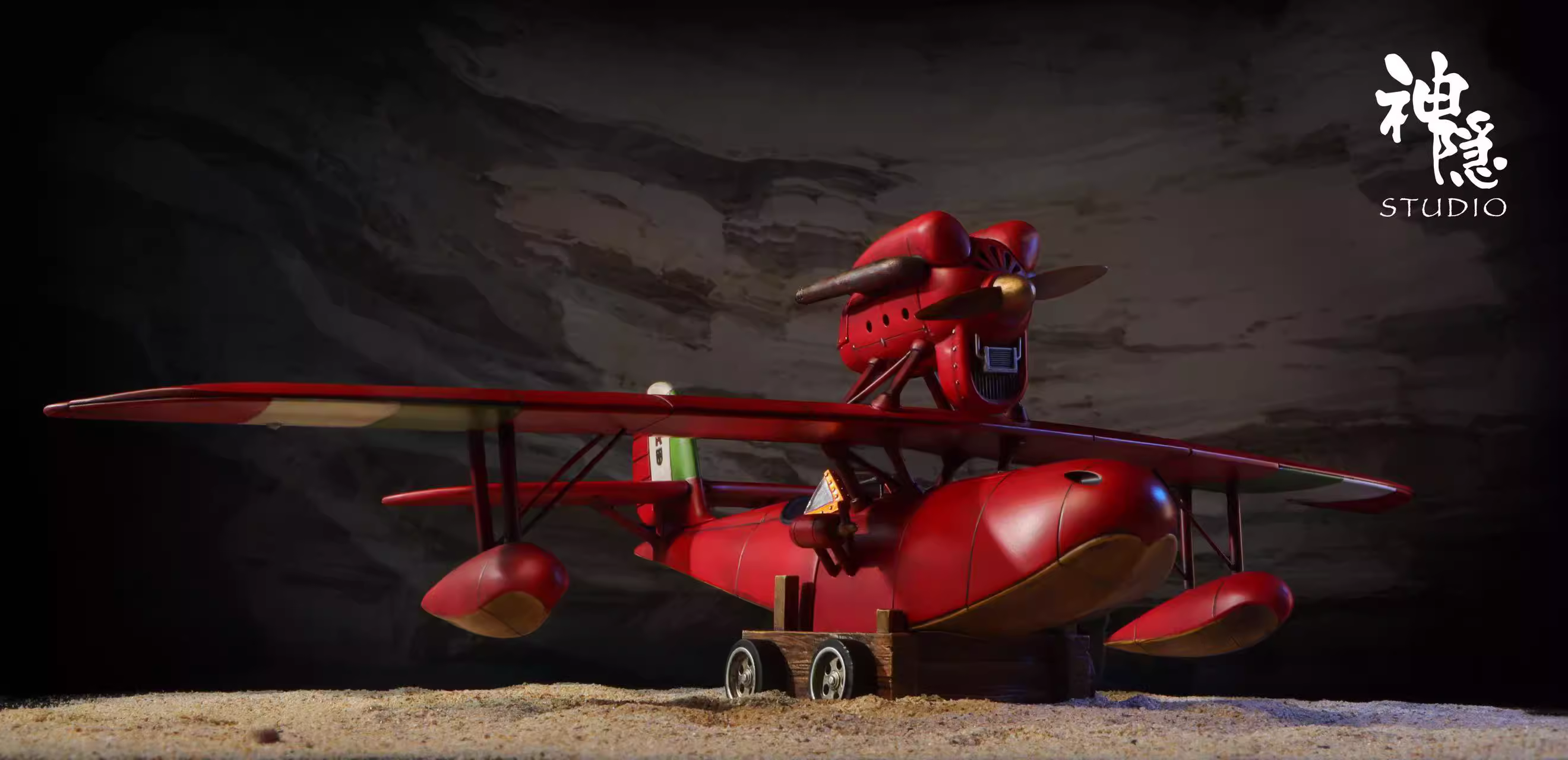 【Pre-sale】Hikoutei Jidai Porco Rosso with LED-Studio Ghibli-ShenYin Studio