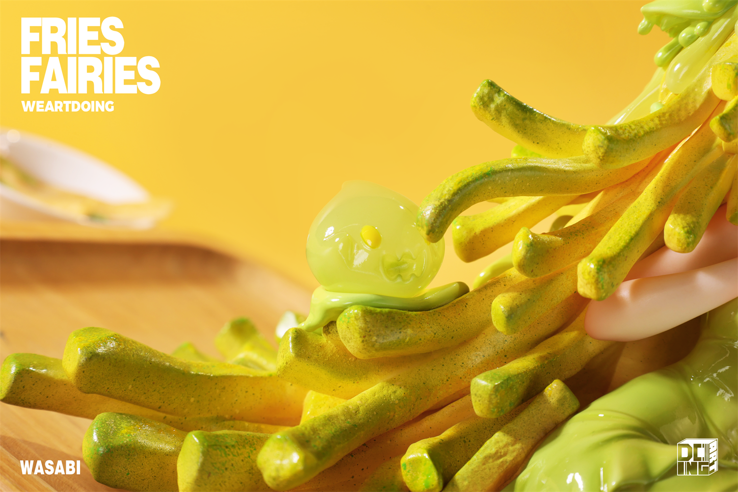 【Sold out】Sleeping Beauty-Fries Fairies-Classic Ketchup and Wasabi-Other series-WeArtDoing Studio