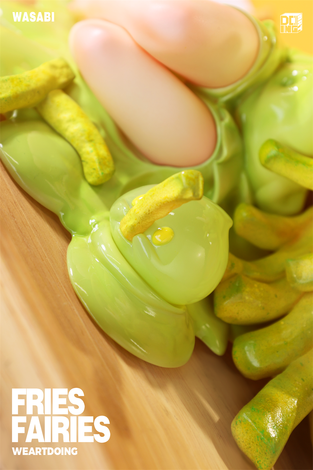 【Sold out】Sleeping Beauty-Fries Fairies-Classic Ketchup and Wasabi-Other series-WeArtDoing Studio