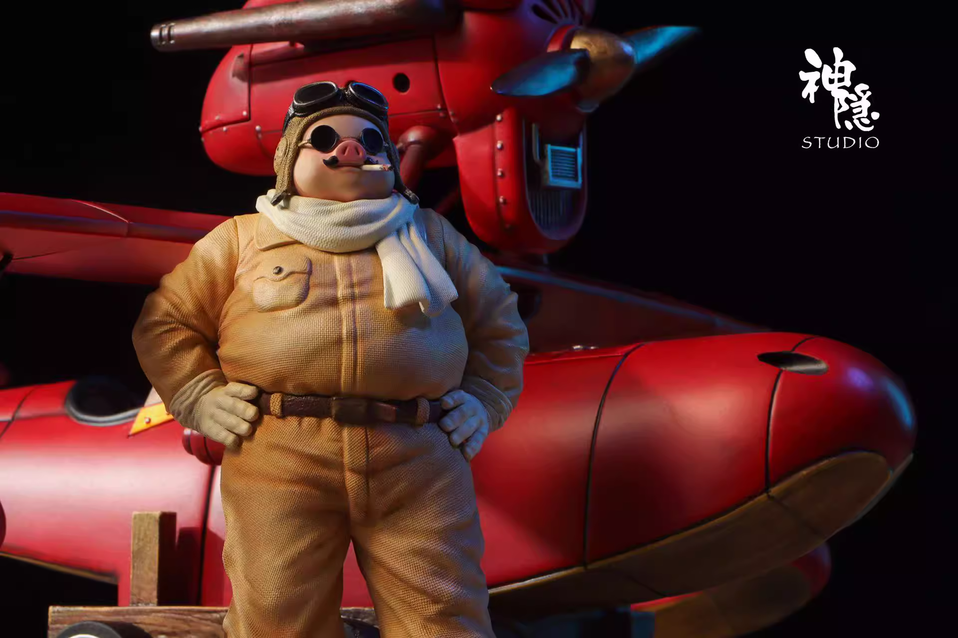 【Pre-sale】Hikoutei Jidai Porco Rosso with LED-Studio Ghibli-ShenYin Studio