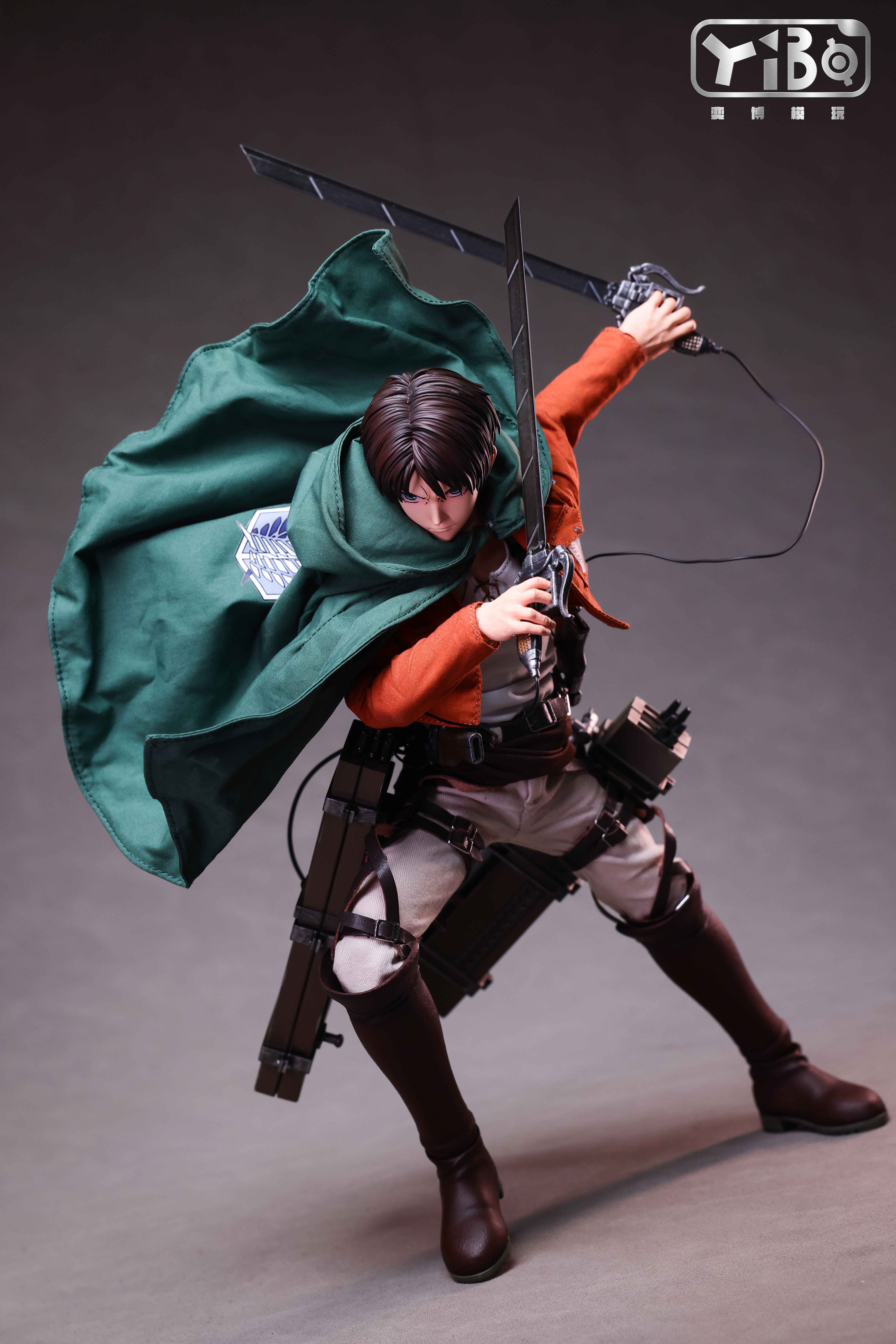 【Pre-sale Closed】1/6 Scale Levi and Eren-Attack on Titan-YIBO TOYS Studio
