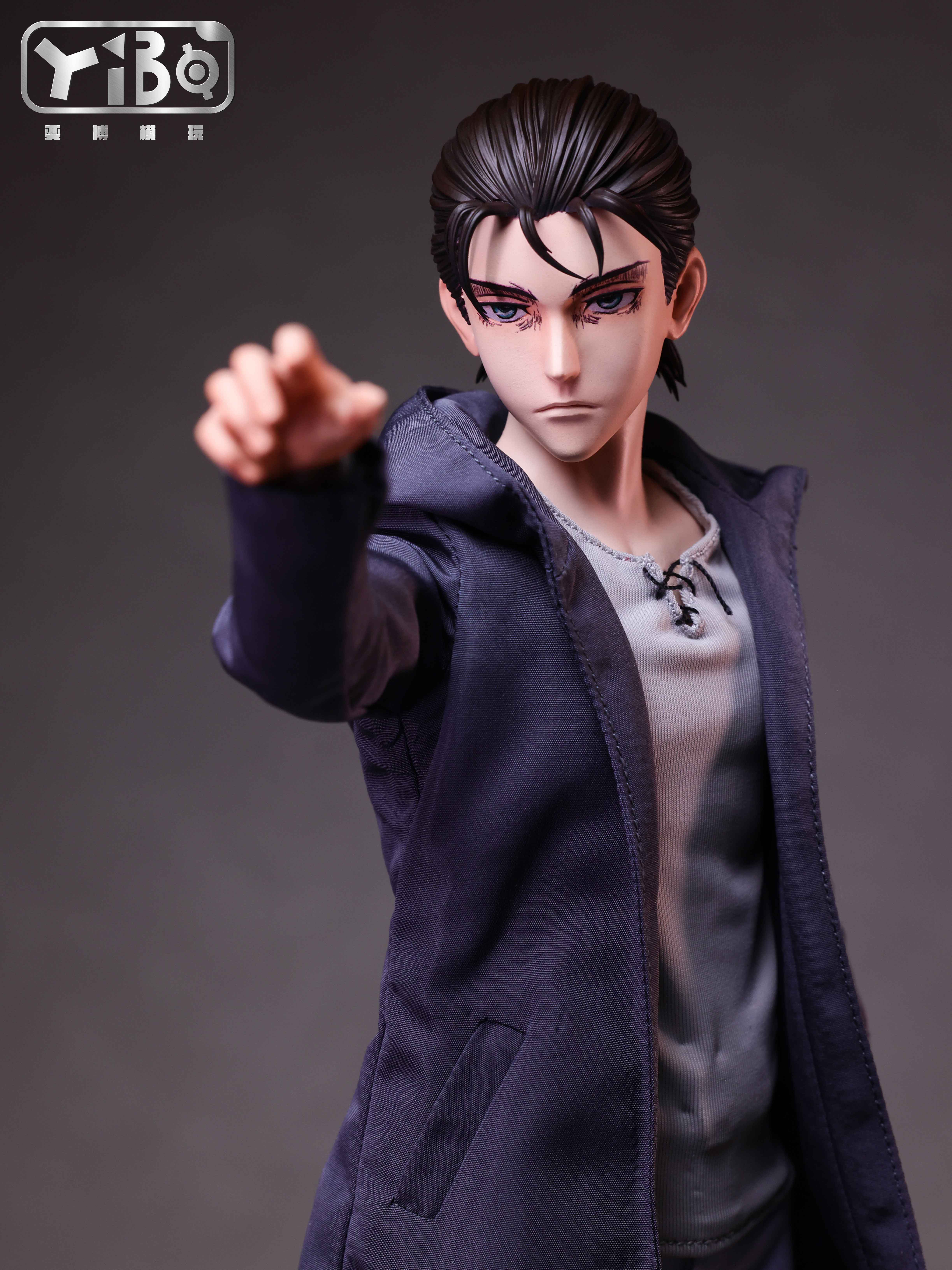 【Pre-sale Closed】1/6 Scale Levi and Eren-Attack on Titan-YIBO TOYS Studio