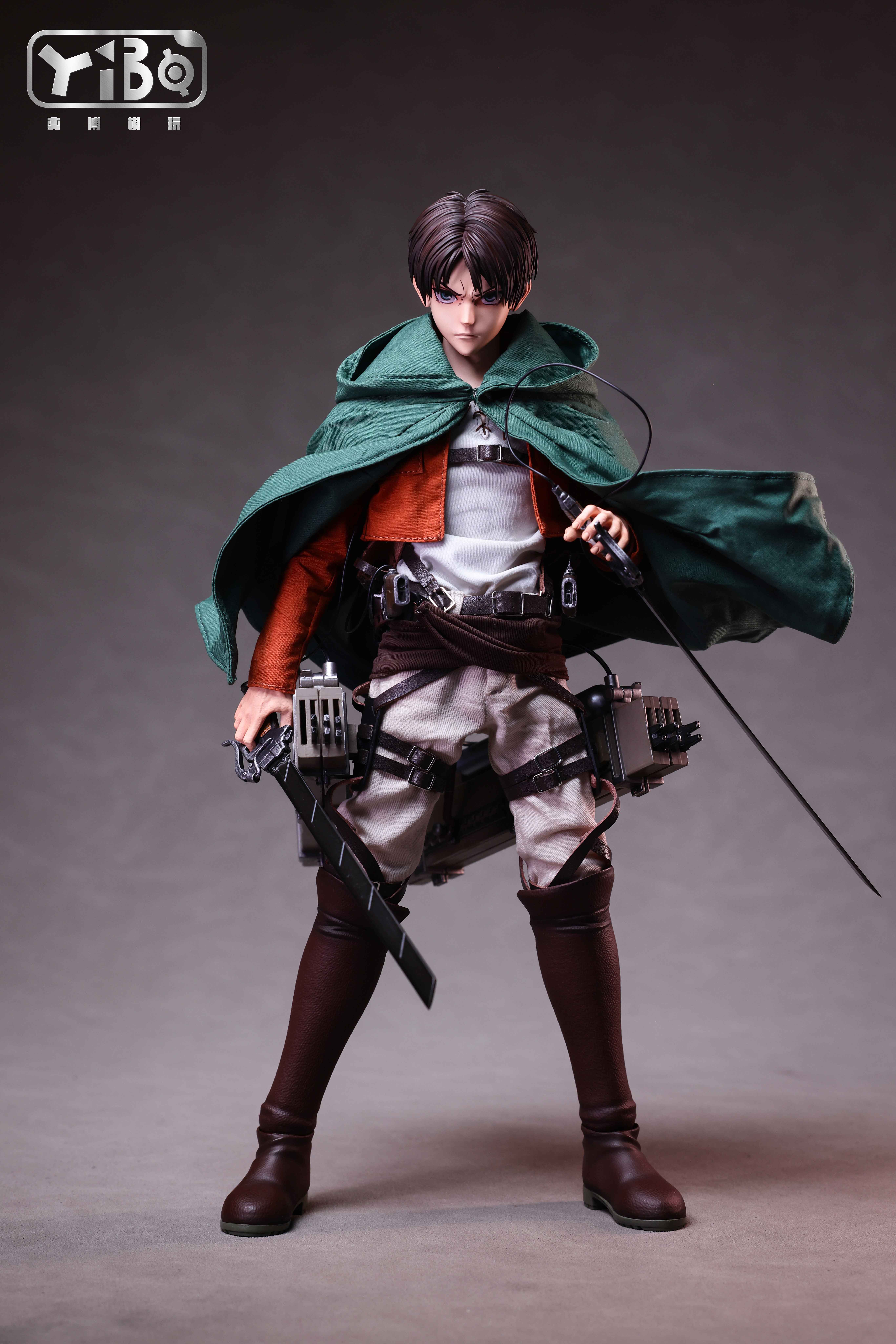 【Pre-sale Closed】1/6 Scale Levi and Eren-Attack on Titan-YIBO TOYS Studio