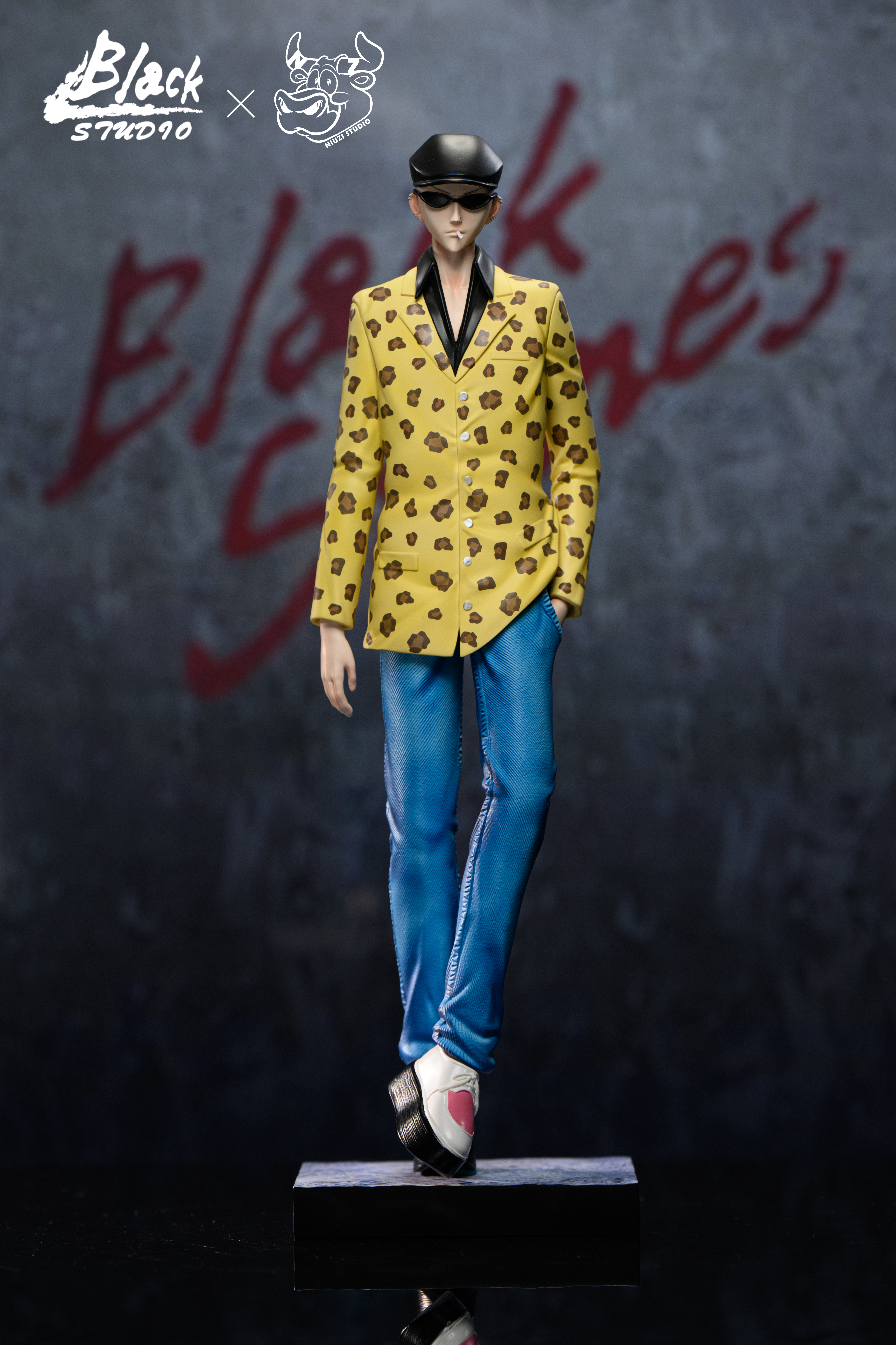 【Sold out】BLACK Stone Band Takagi Yasushi, Terashima Nobuo and Okazaki Shinnichi-Nana-BLACK*NIUZI Studios