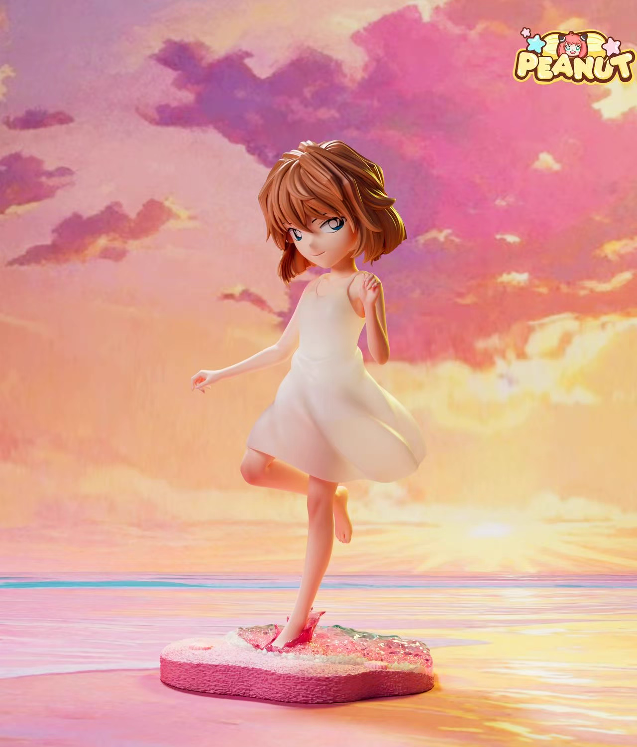【Pre-sale】001 White Dress Haibara Ai-Detective Conan-Peanut Studio