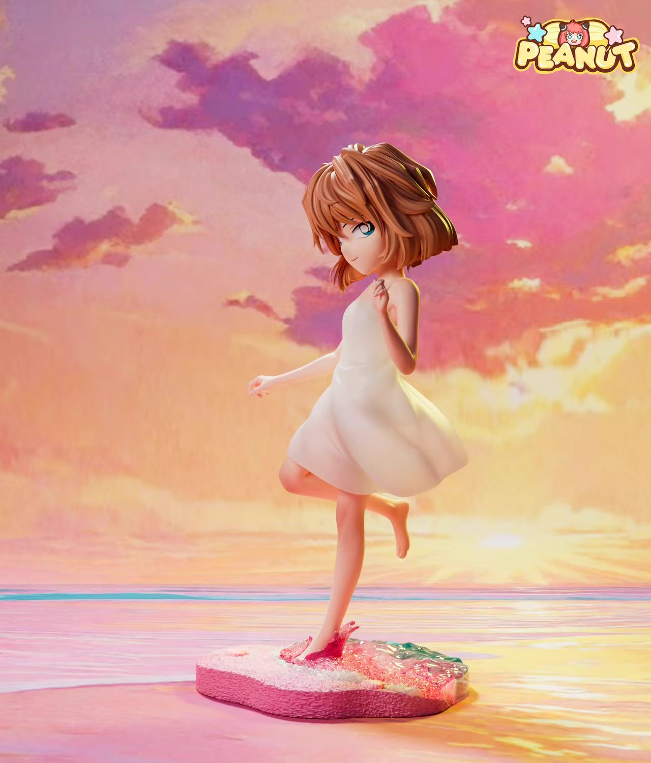 【Pre-sale】001 White Dress Haibara Ai-Detective Conan-Peanut Studio