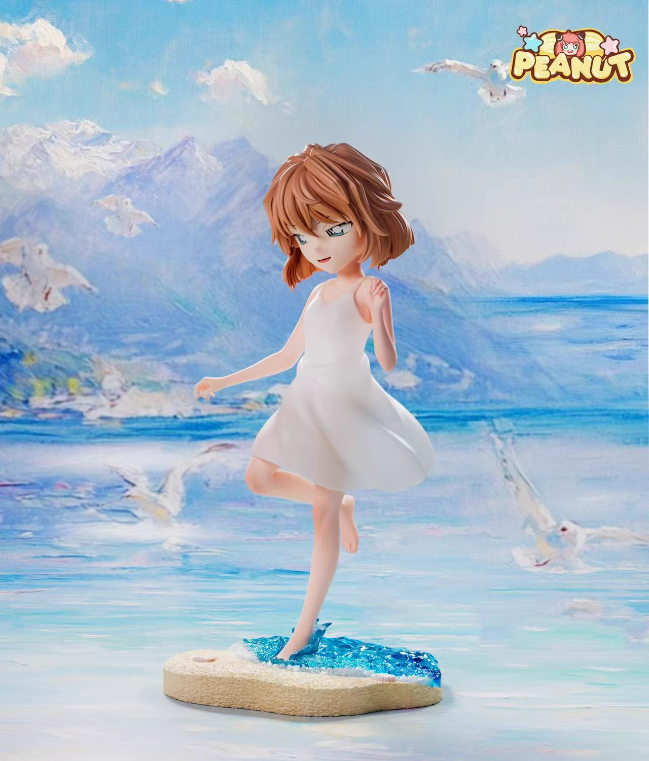 【Pre-sale】001 White Dress Haibara Ai-Detective Conan-Peanut Studio