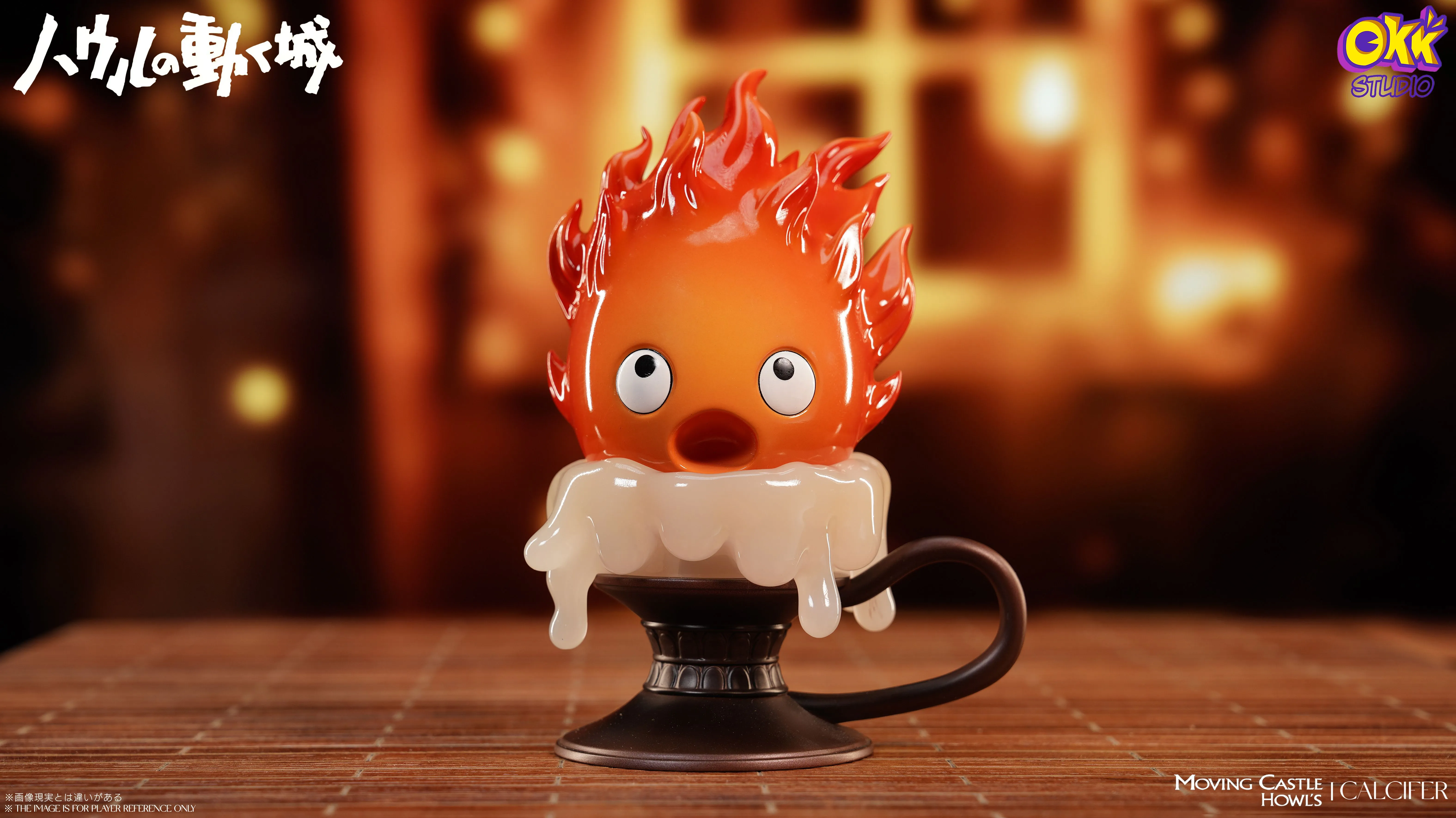【Pre-sale】01 Candlestick Calcifer-Studio Ghibli-OKK Studio