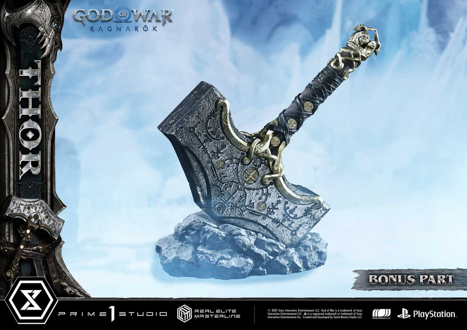 【Pre-sale】1/3 Scale Thor with LED-God of War Ragnarok-Prime 1 Studio