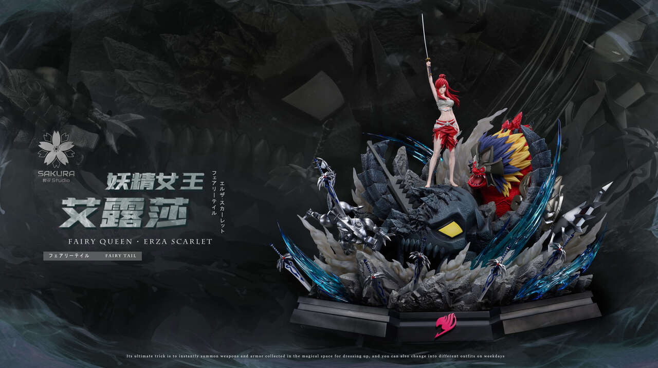 【Pre-sale】Erza Scarlet-Fairy Tail-Sakura Studio