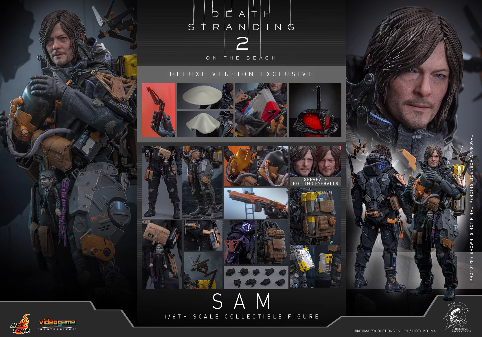 【Pre-sale】1/6 Scale Sam-Death Stranding 2-HotToys Studio