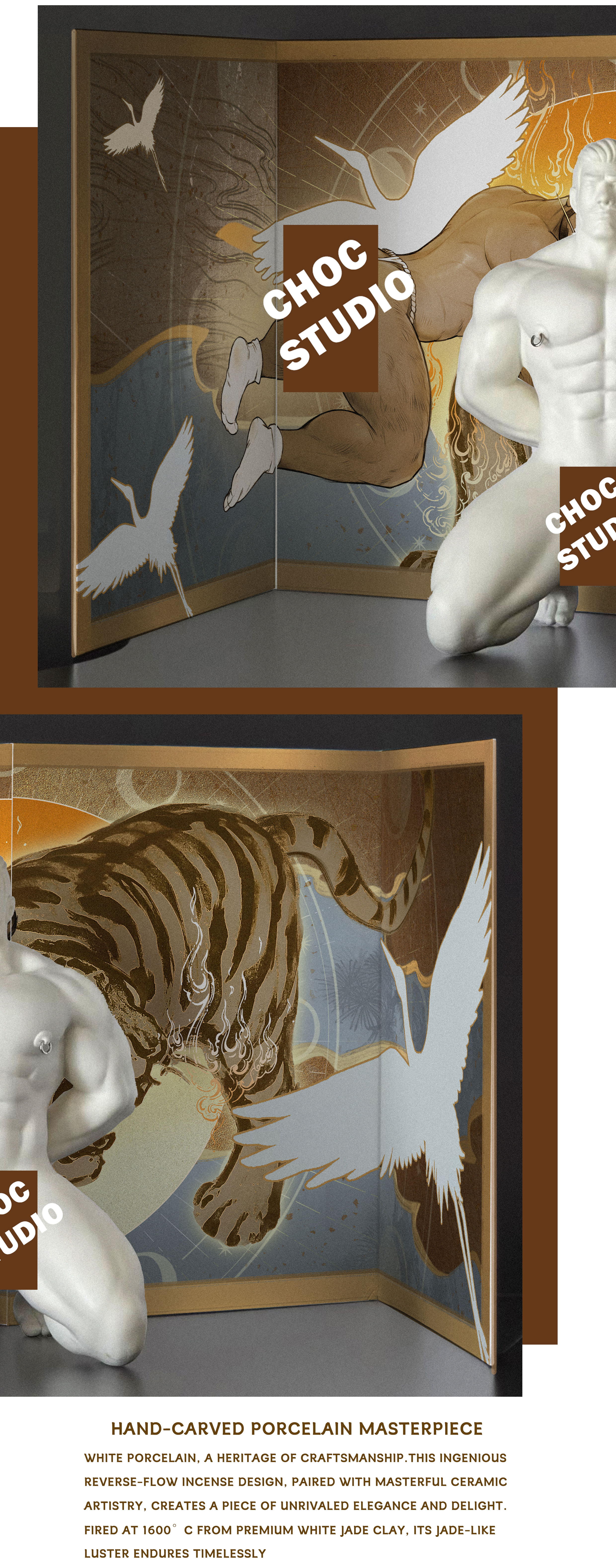 【Sold out】Reverse Flow Incense Burner-other series-CHOC studio