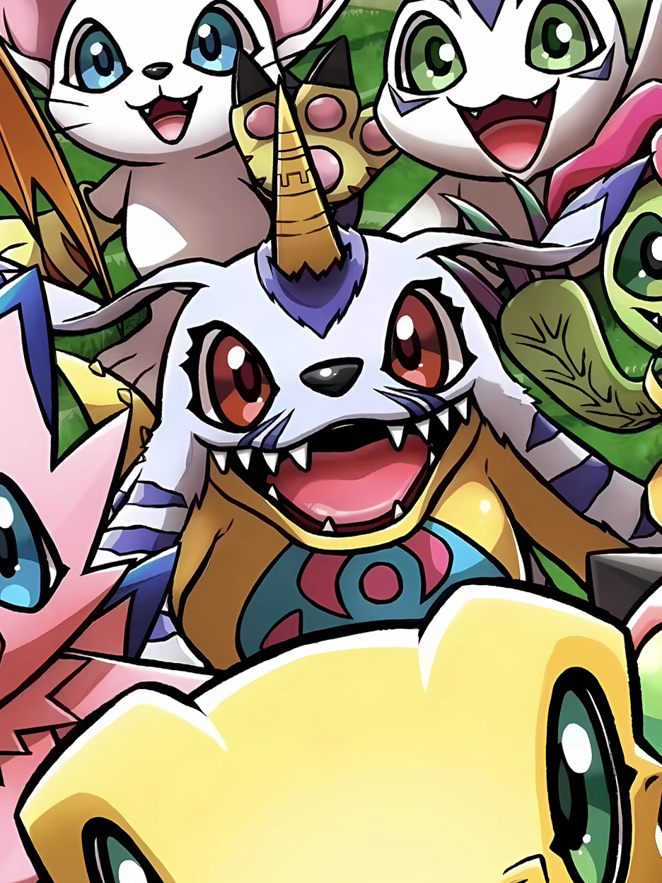 【Pre-sale】Decorative Painting of Eight Monsters-Digimon Adventure-XingKong Studio