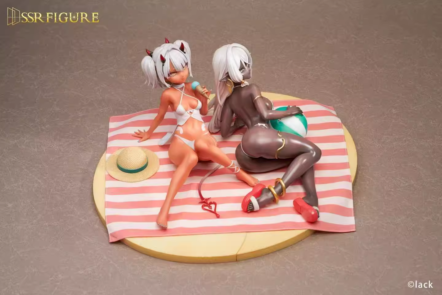 【Pre-sale】1/7 Scale Summer Ver. Caffeine and Dark Elf-Other series-SSR FIGURE Studio