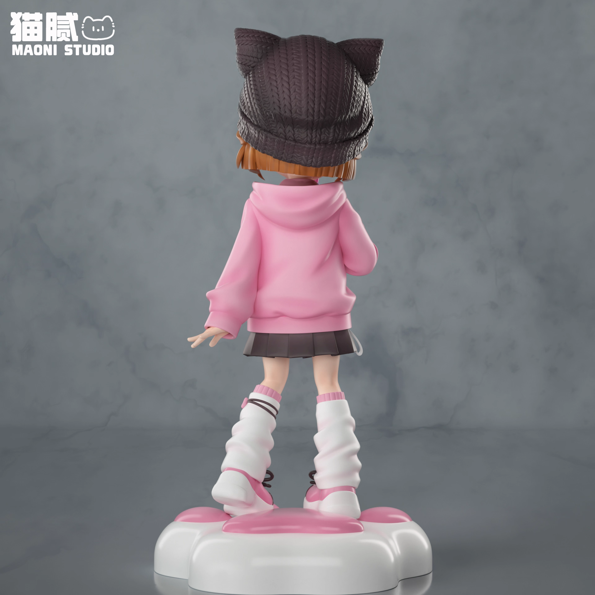【Pre-sale】1/6 Scale Cat Eared Haibara Ai-Detective Conan-MAONI Studio