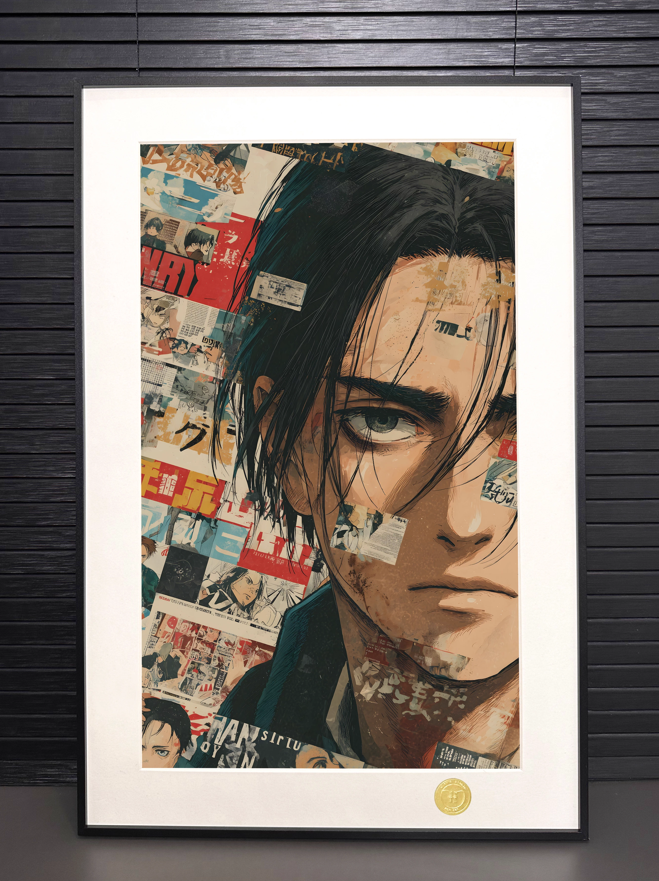 【Pre-sale】Decorative Painting of Eren-Attack on Titan-H2 Studio