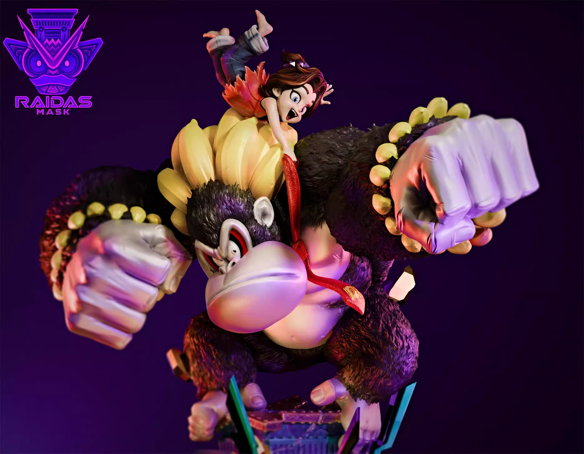 【Pre-sale】1/6 Scale Donkey Kong Bananza-Other series-Raidas Mask Studio