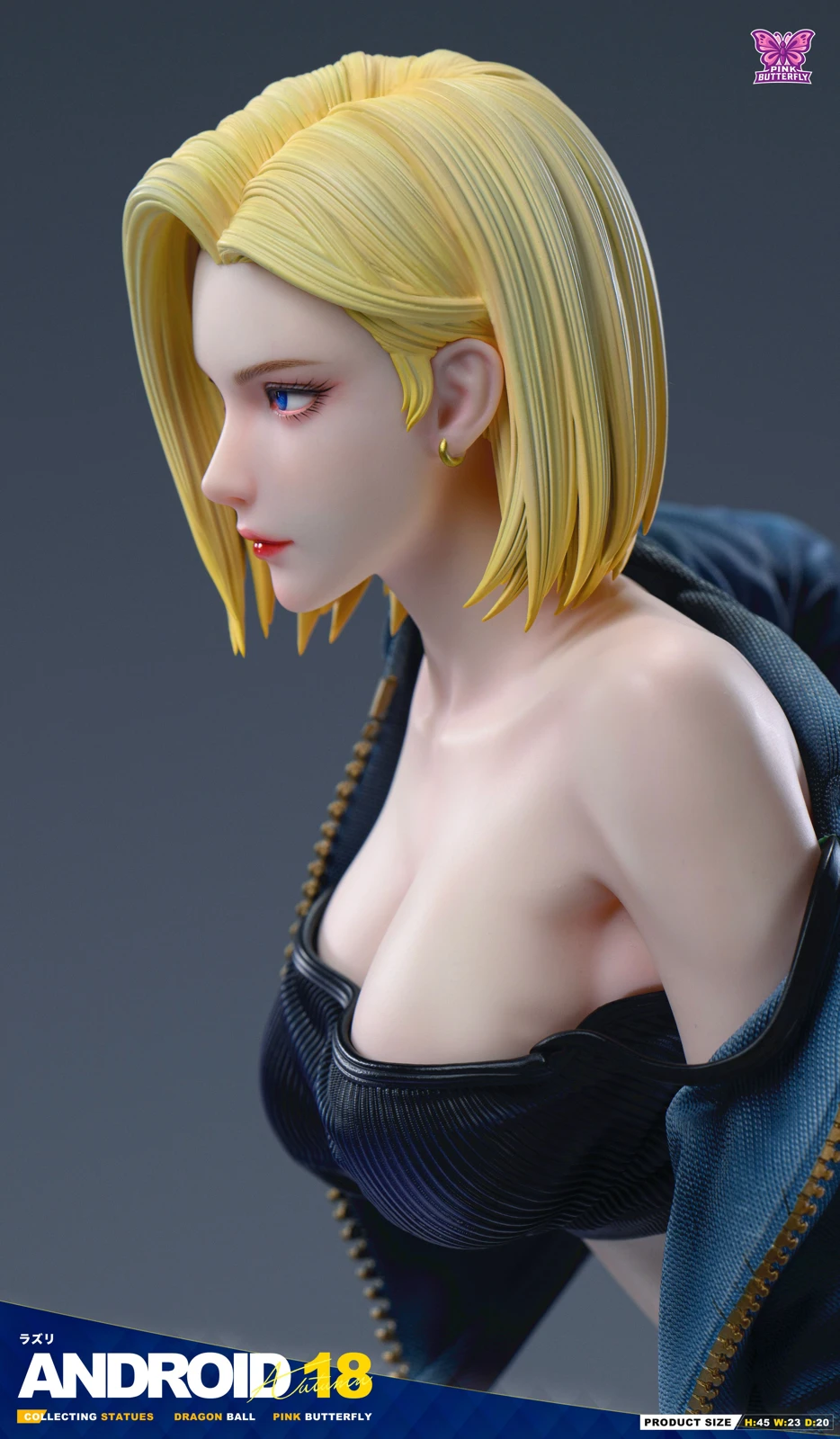 【Pre-sale】1/4 Scale Android 18-Pink Butterfly Studio
