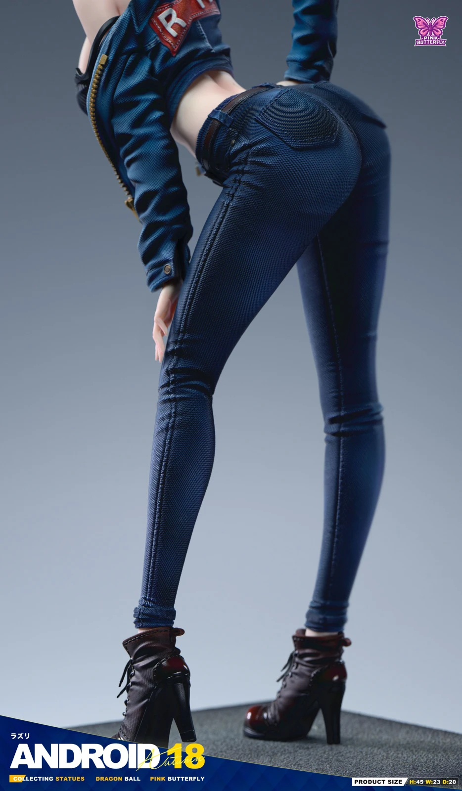 【Pre-sale】1/4 Scale Android 18-Pink Butterfly Studio