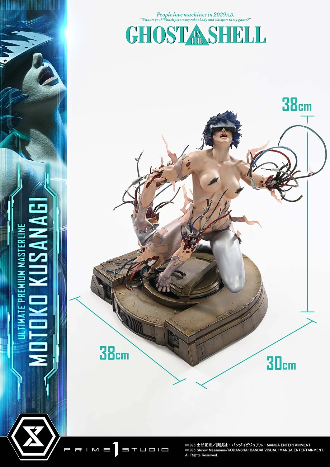 【Pre-sale】1/4 Scale Licensed Motoko Kusanagi-Ghost in the Shell-Prime 1 Studio