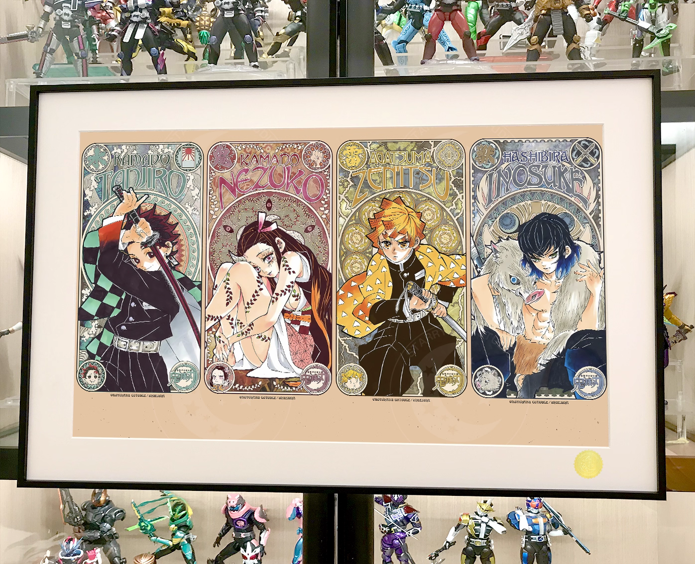 【Pre-sale】Decorative Painting of Tarot of Main Characters-Kimetsu No Yaiba-XingKong Studio
