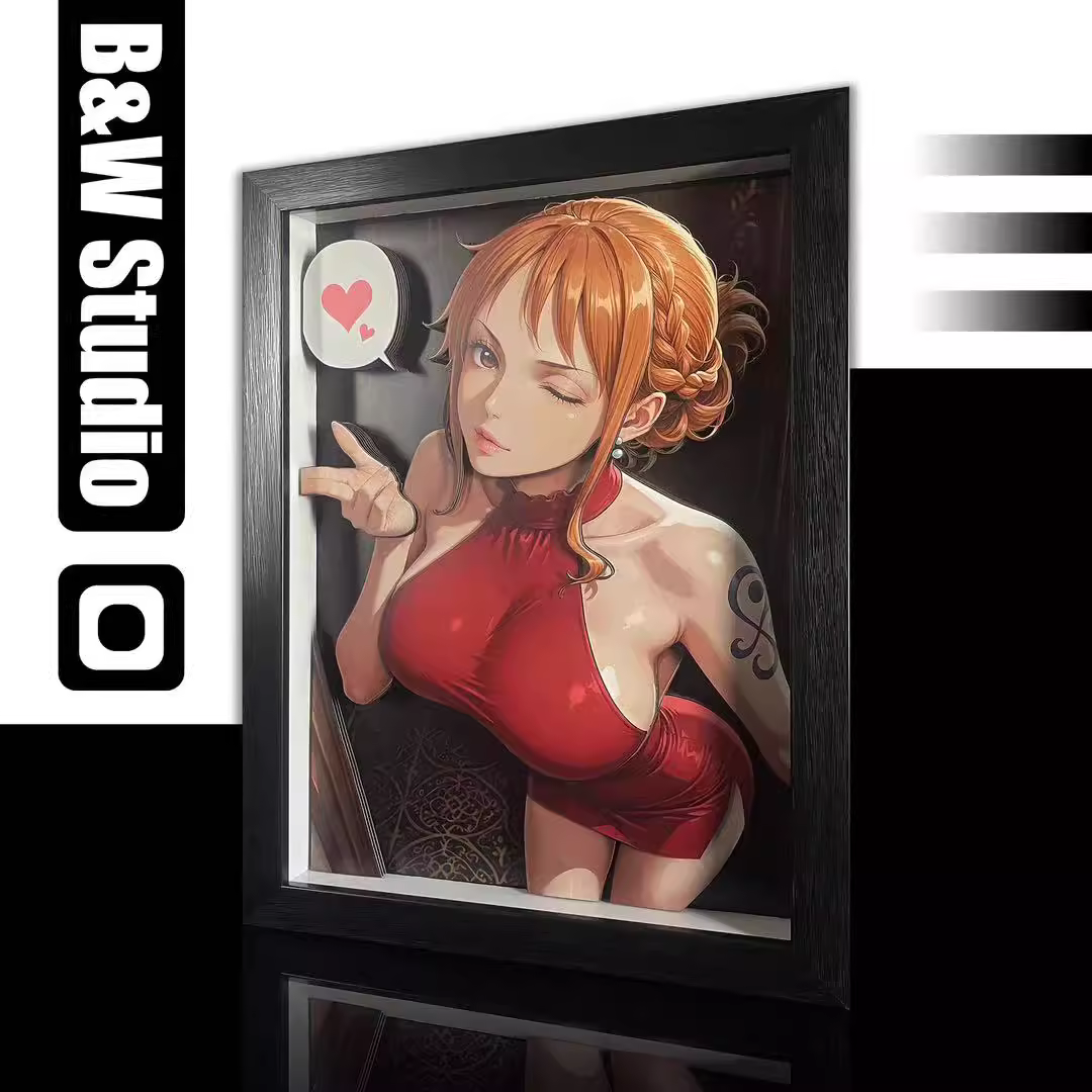 【Pre-sale】Decorative Painting of Nami-Black and White Studio
