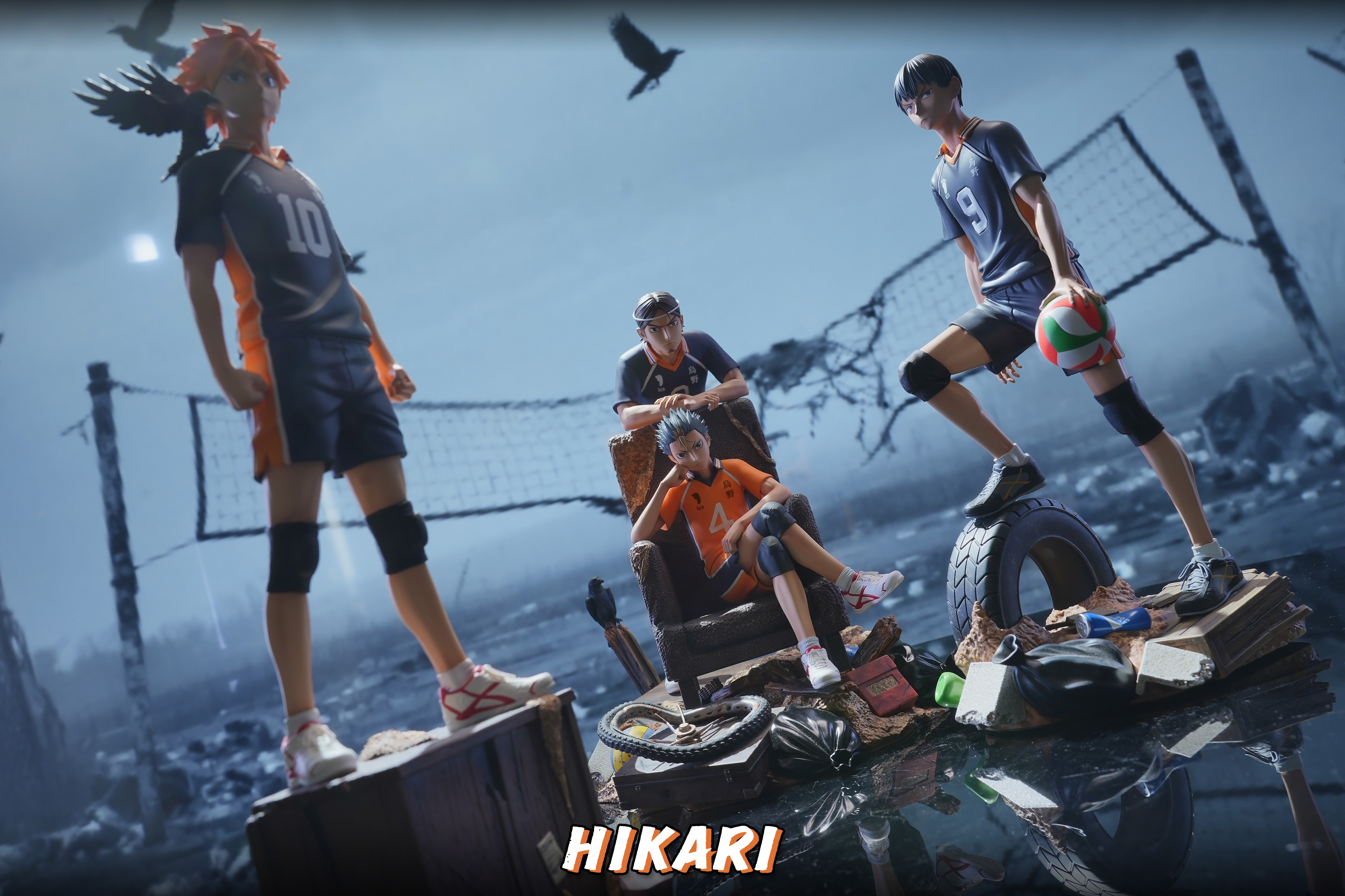 【Pre-sale】003 Yu Nishinoya and Asahi Azumane-Haikyuu!!-HIKARI Studio