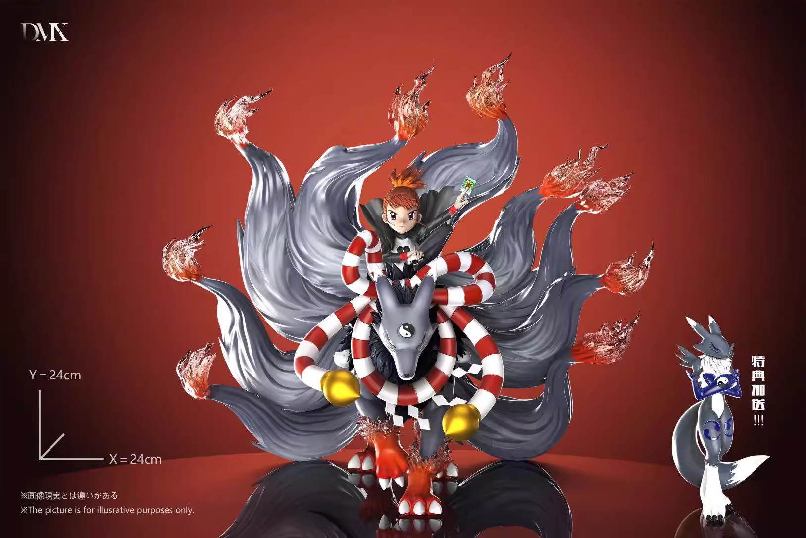 【Sold out】MH Scale Makino Ruki and Kyubimon-Digimon Adventure-DMX Studio