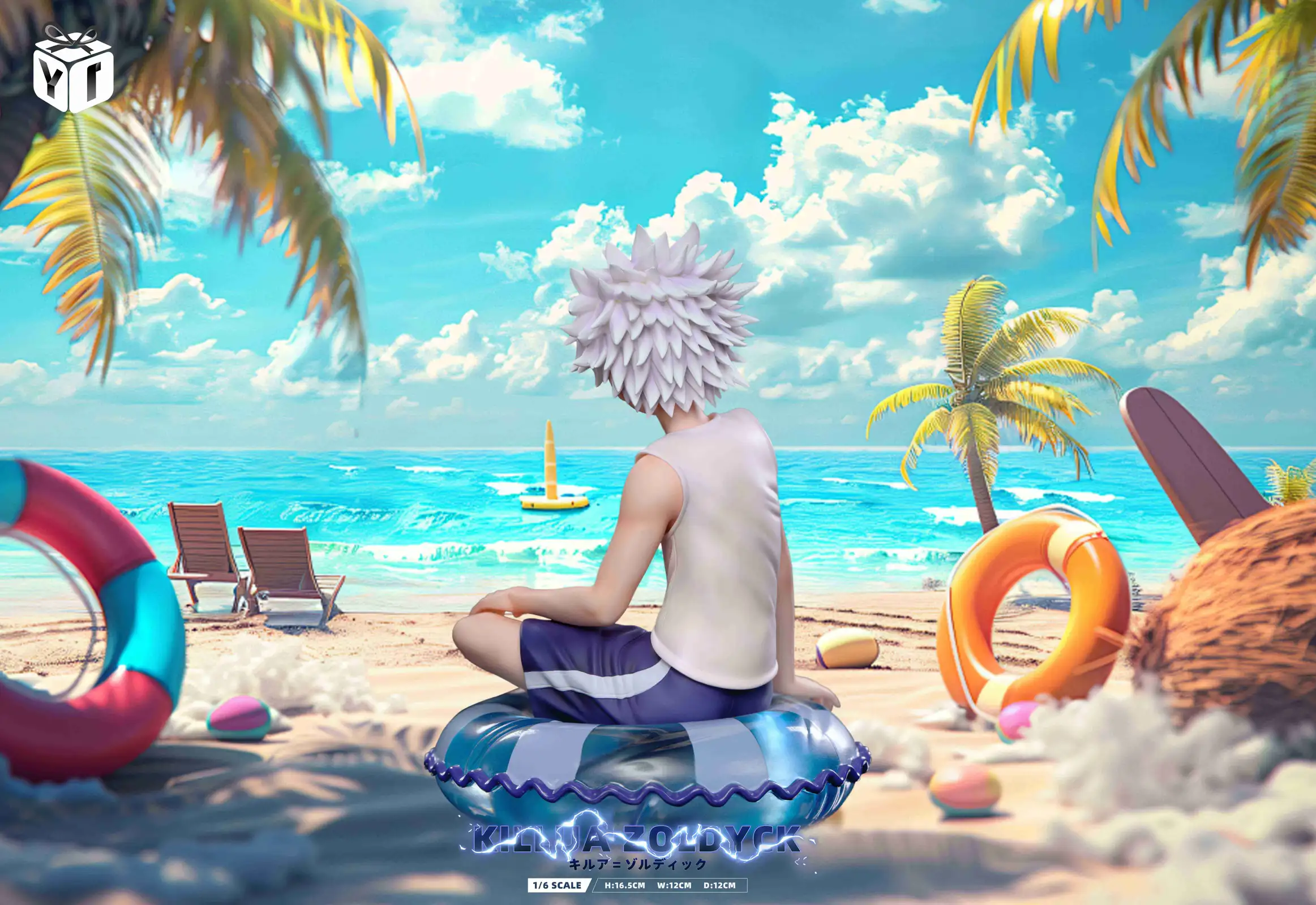 【Pre-sale】1/6 Scale Summer Killua-Hunter X Hunter-YI Studio