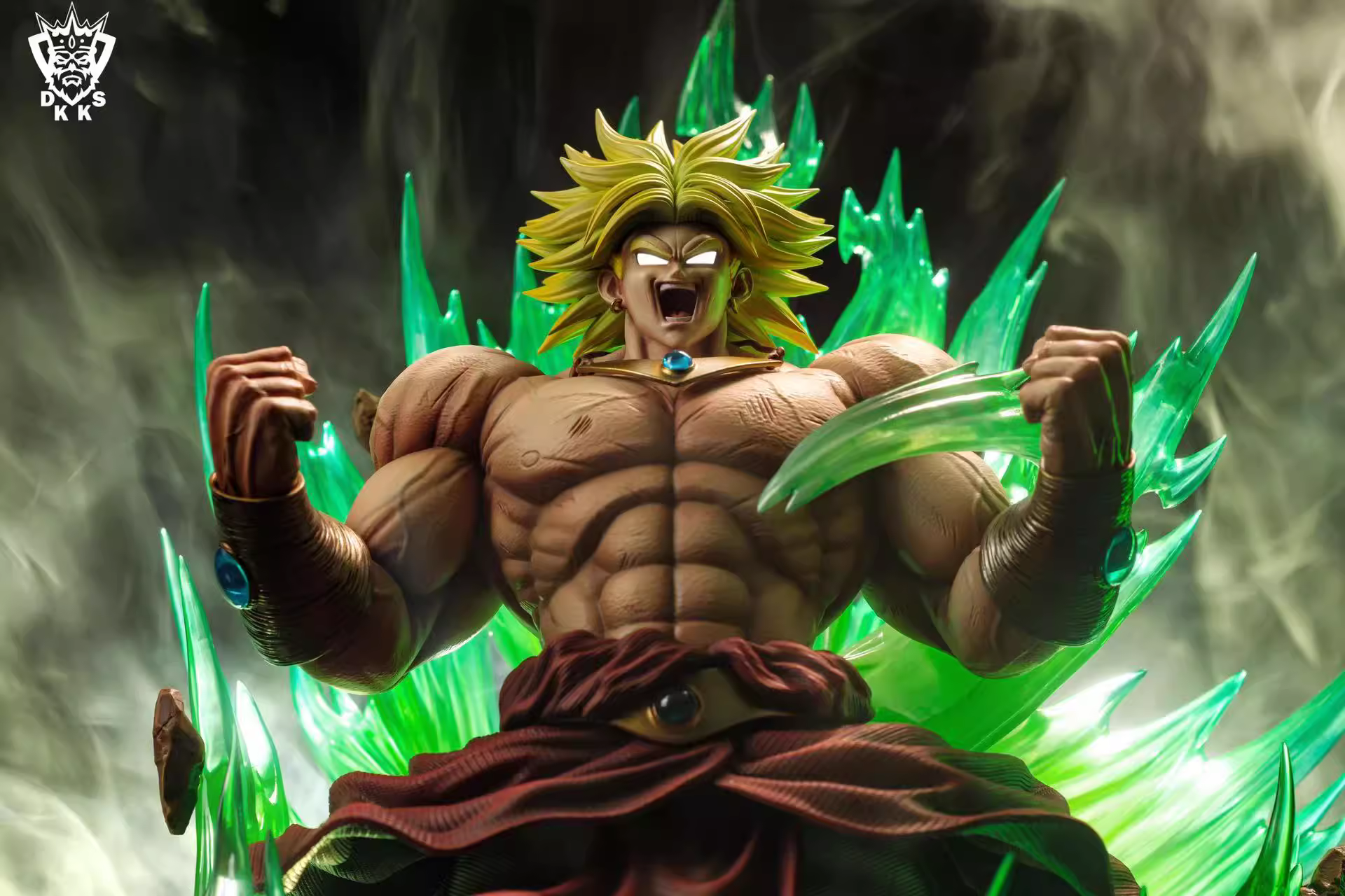 【Pre-sale Closed】1/6 Scale Broly with LED-DB-Dark King Studio