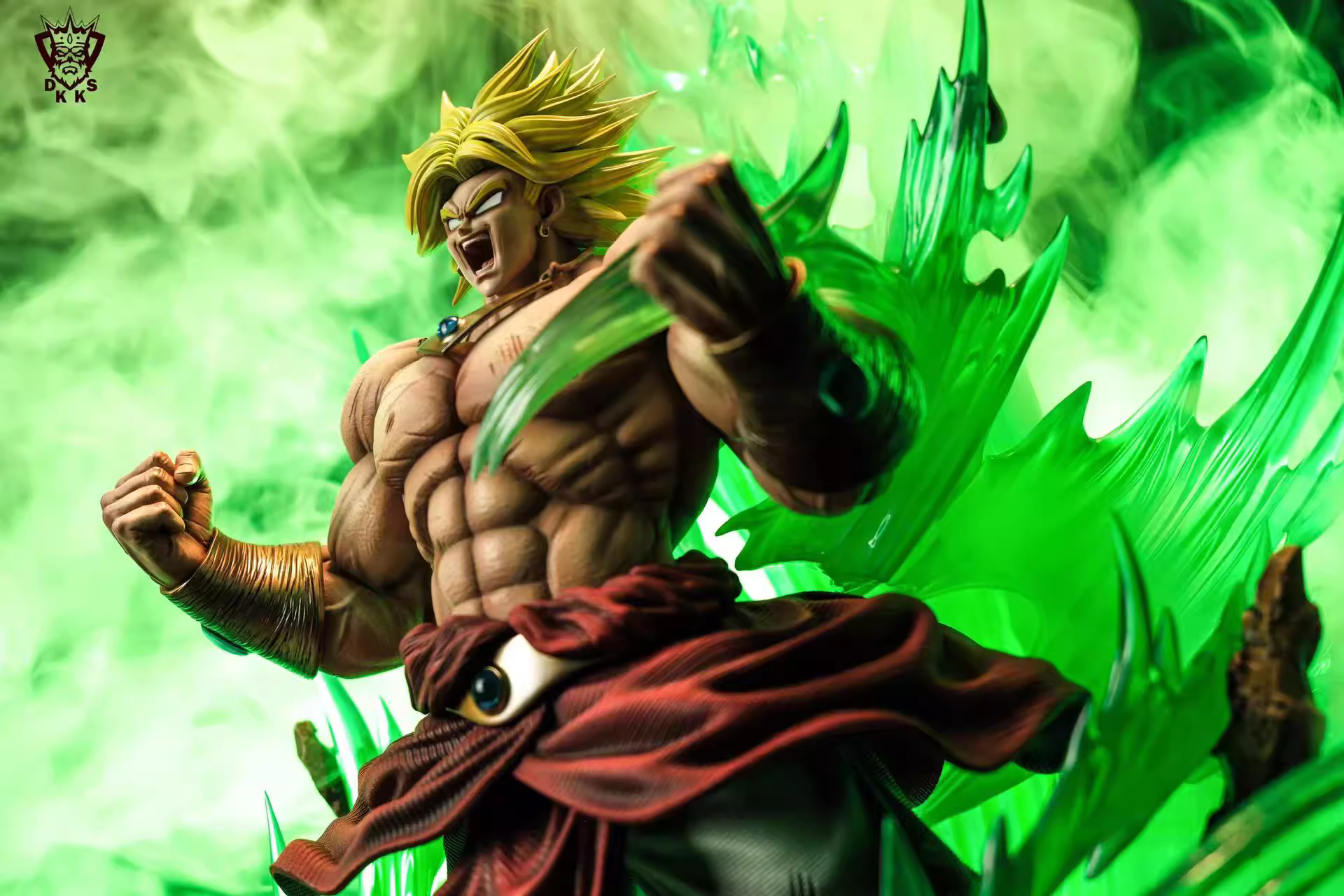 【Pre-sale Closed】1/6 Scale Broly with LED-DB-Dark King Studio