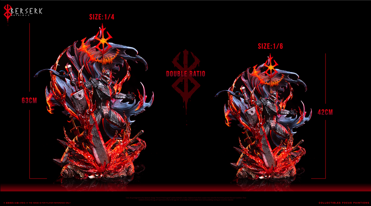 【Pre-sale】1/6 and 1/4 Guts-BBA and SY Studio