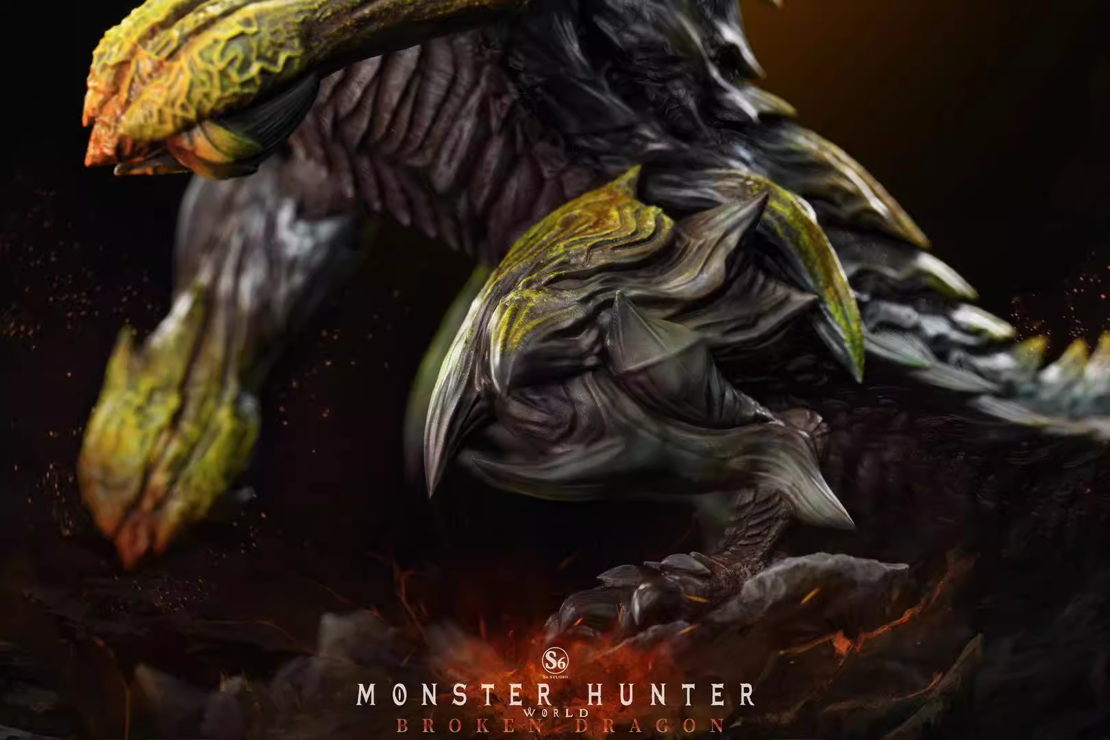 【Sold out】Brachydios and Raging Brachydios-MONSTER HUNTER-S6 Studio