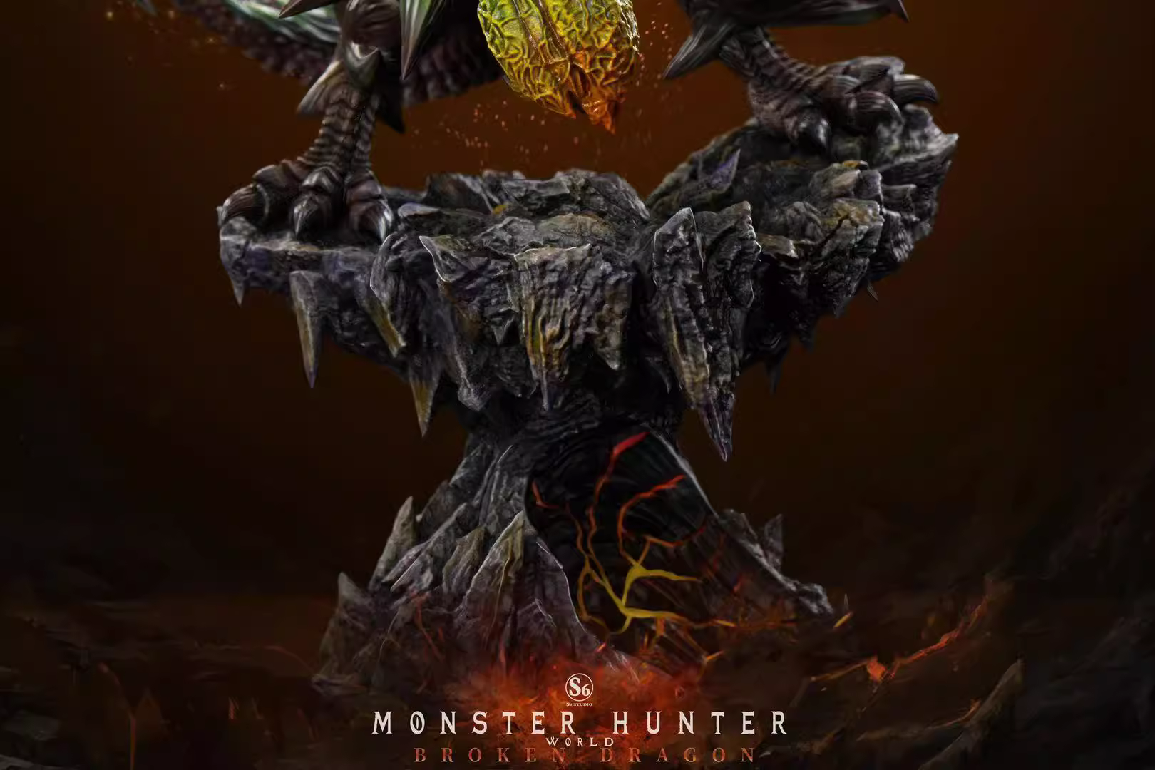 【Sold out】Brachydios and Raging Brachydios-MONSTER HUNTER-S6 Studio