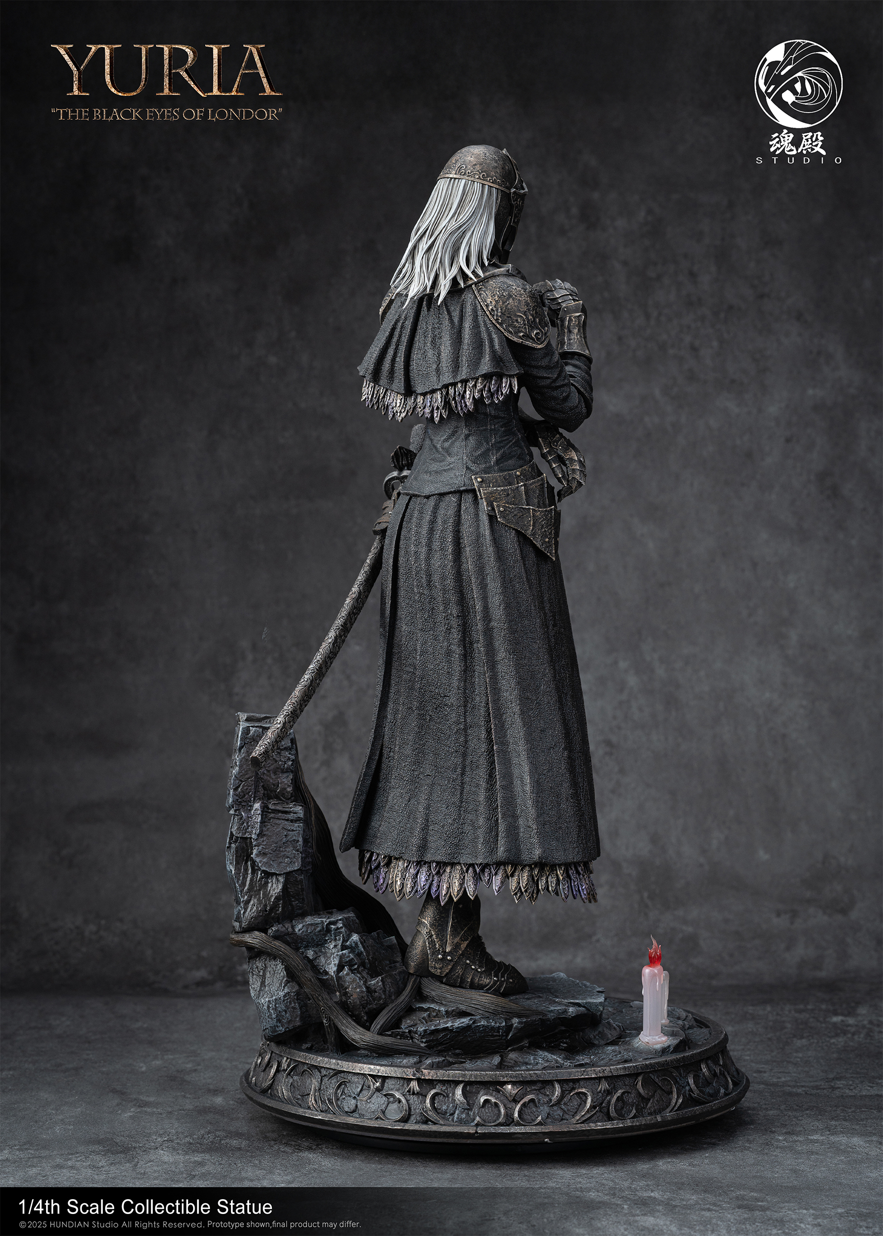 【Pre-sale】1/4 Scale The Black Eyes of Londor Yuria-Dark Souls-Hundian STUDIO