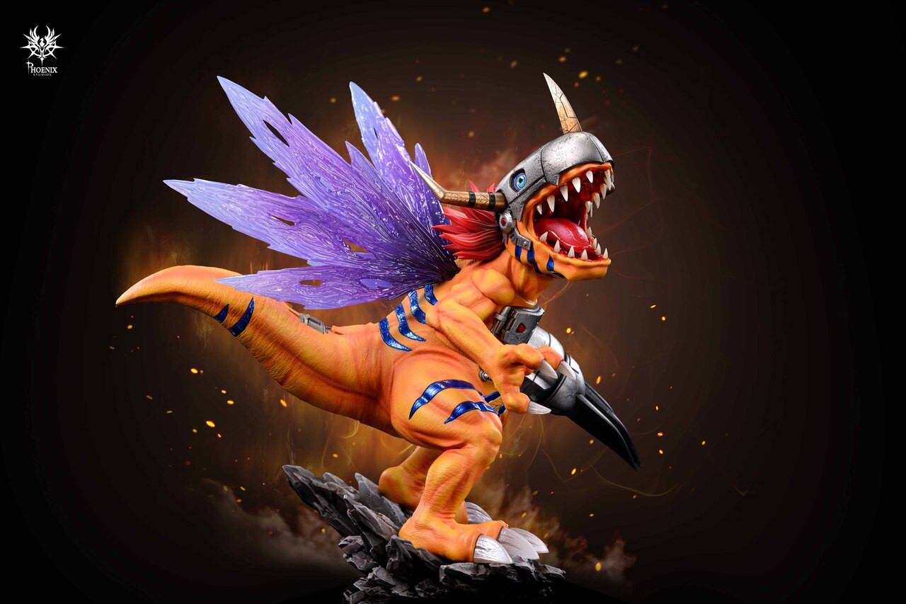 【Pre-sale】Megahouse Scale Metal Greymon-Digimon Adventure-Phoenix Studio