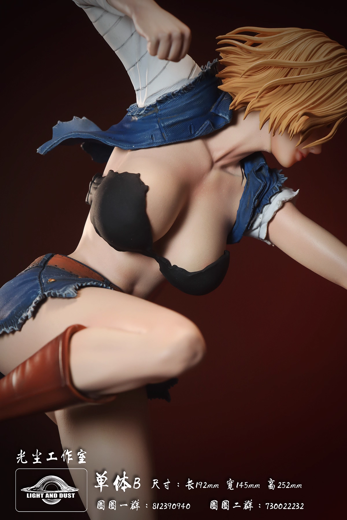 【Pre-sale】1/8 Scale Yamato vs Android 18-Light and Dust Studio