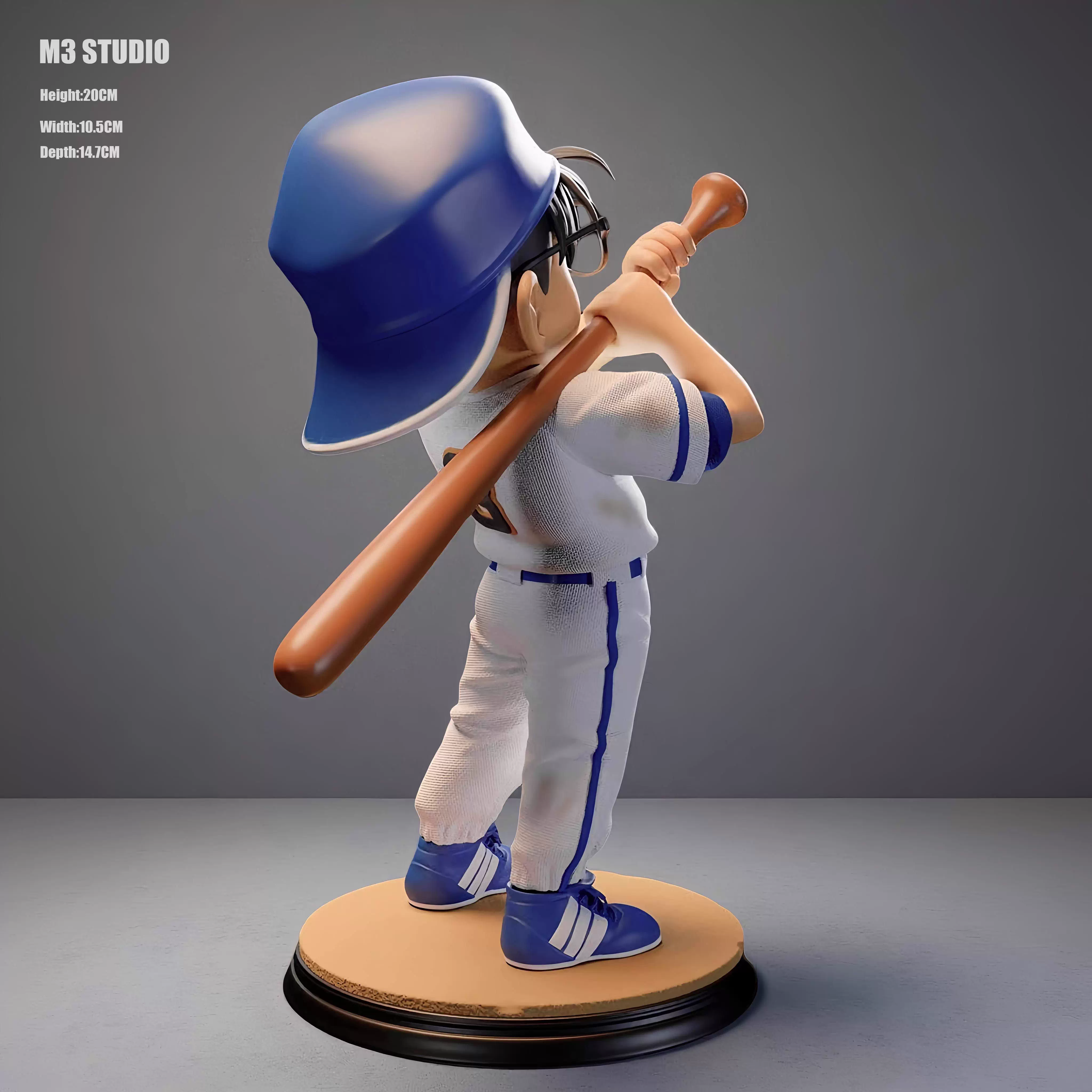 【Pre-sale】Q Version Baseball Boy 2.0 Conan-Detective Conan-M3 Studio