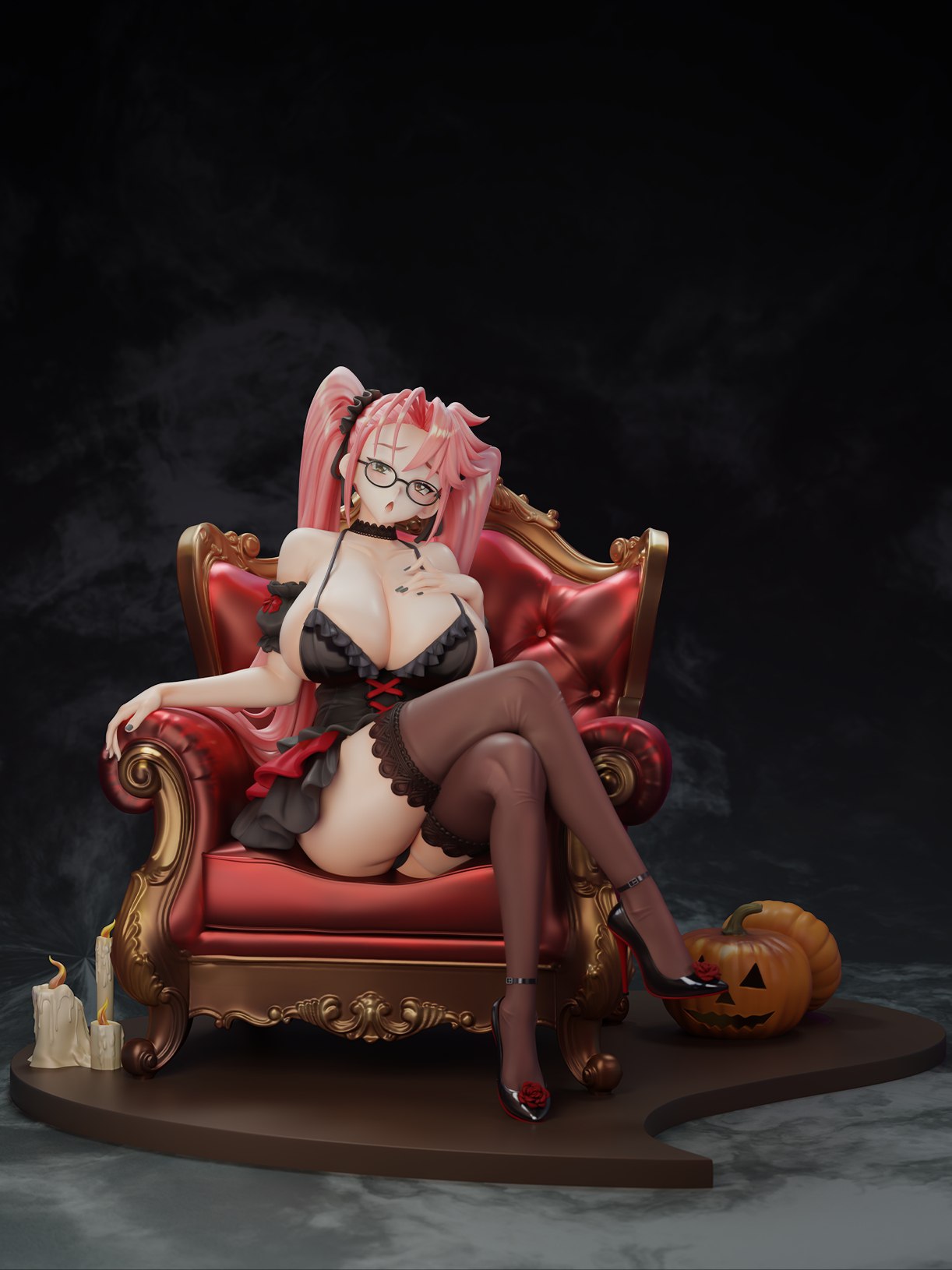 【Pre-sale closed】1/6 Scale Takagi Saya-HIGHSCHOOL OF THE DEAD-Green tea-studio