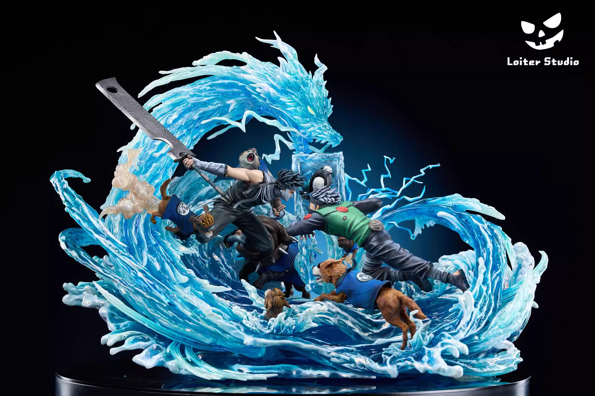 【Pre-sale】1/8 Scale Kakashi and Momochi Zabuza-Loiter Studio