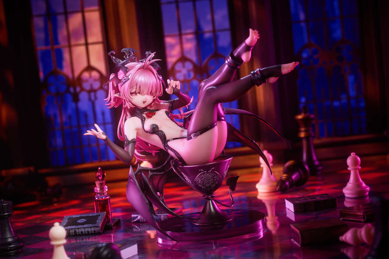 【Pre-sale】1/7 Scale Wineglass Succubus Pinkie Licensed-Other series-Novel Stella Studio