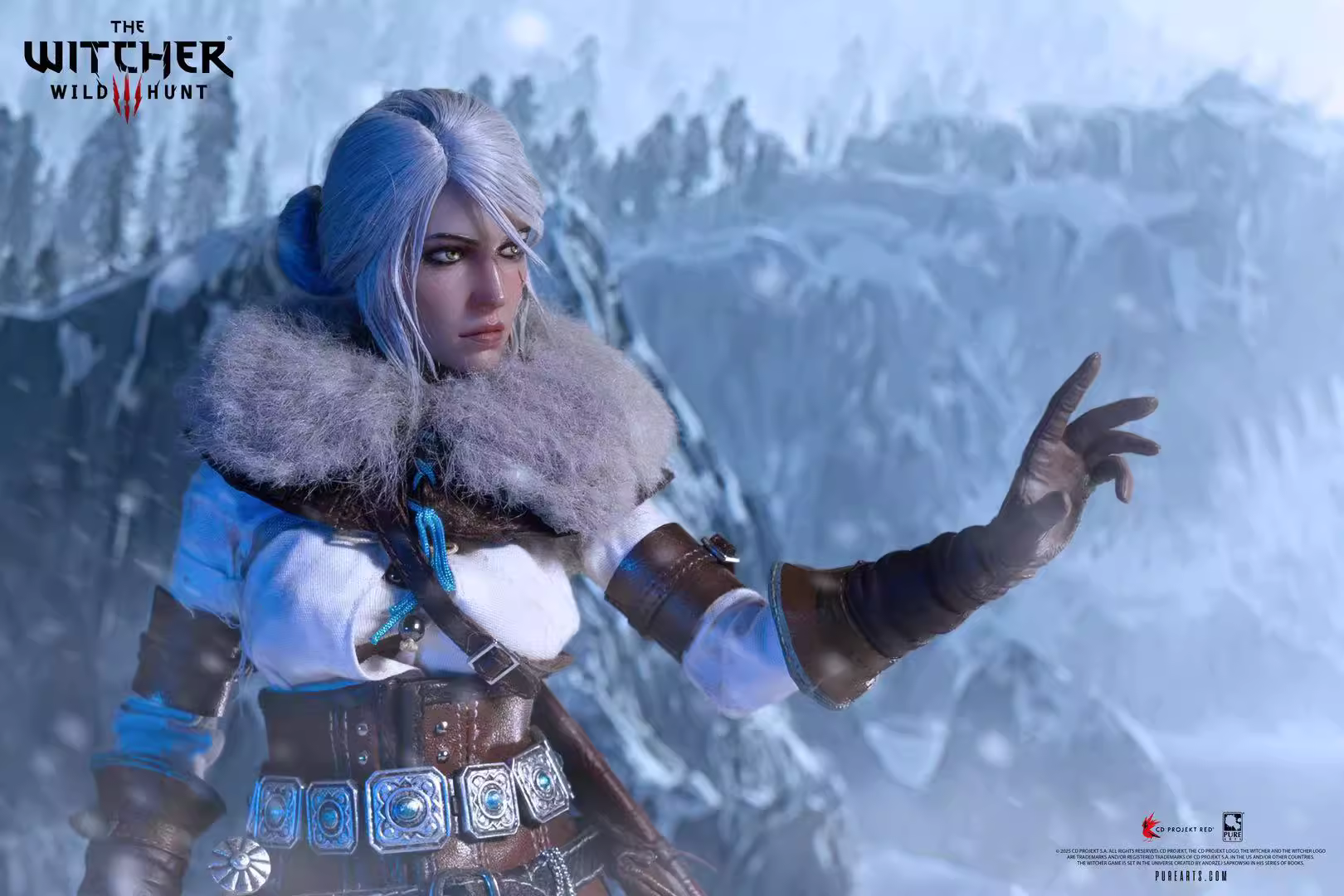 【Pre-sale】1/6 Scale Articulated Figure Ciri of Cintra-The Witcher 3：Wild Hunt-PureArts Studio