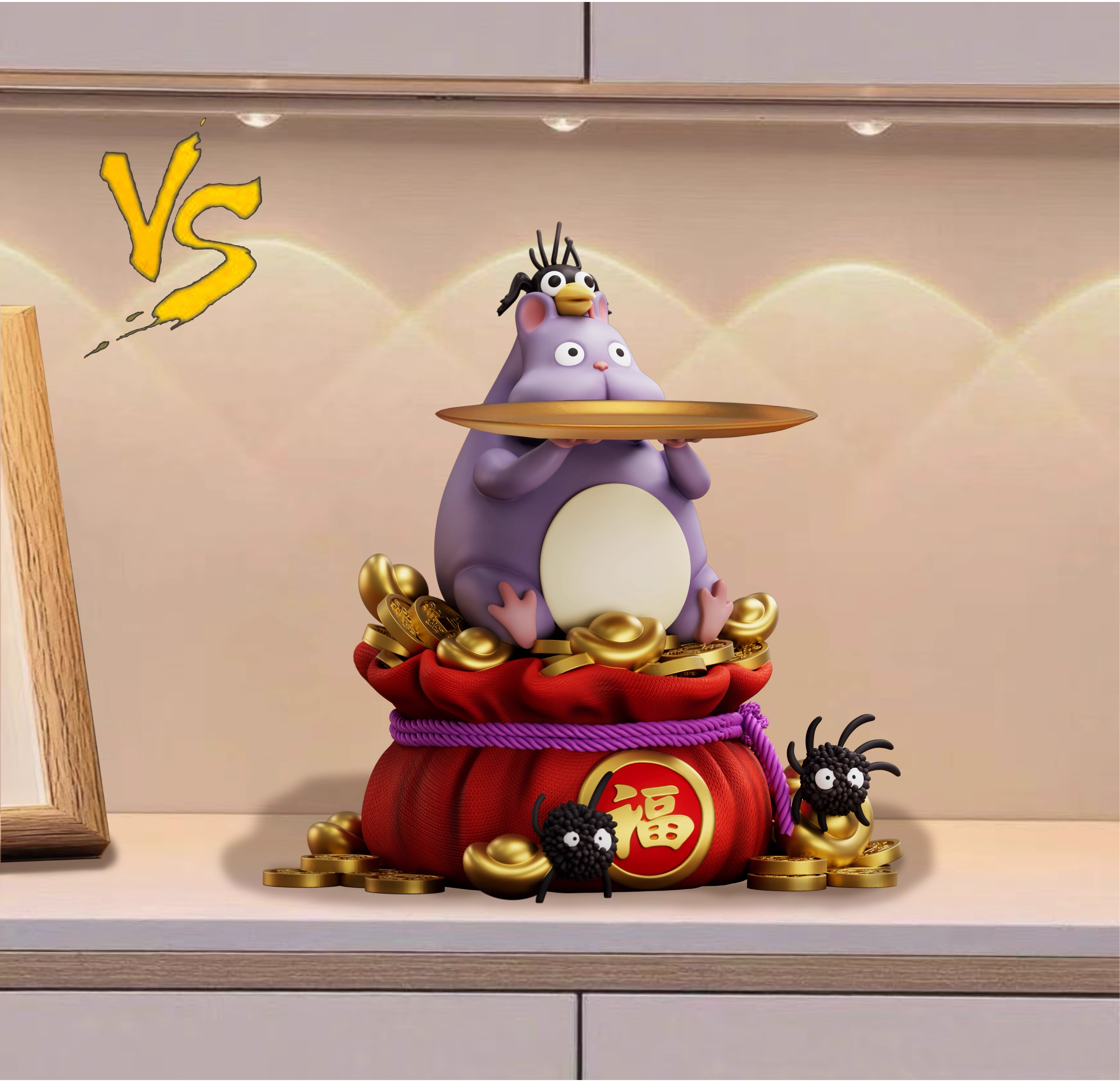 【Pre-sale】Wealth Attraction Fang-baby-Spirited Away-VS Studio