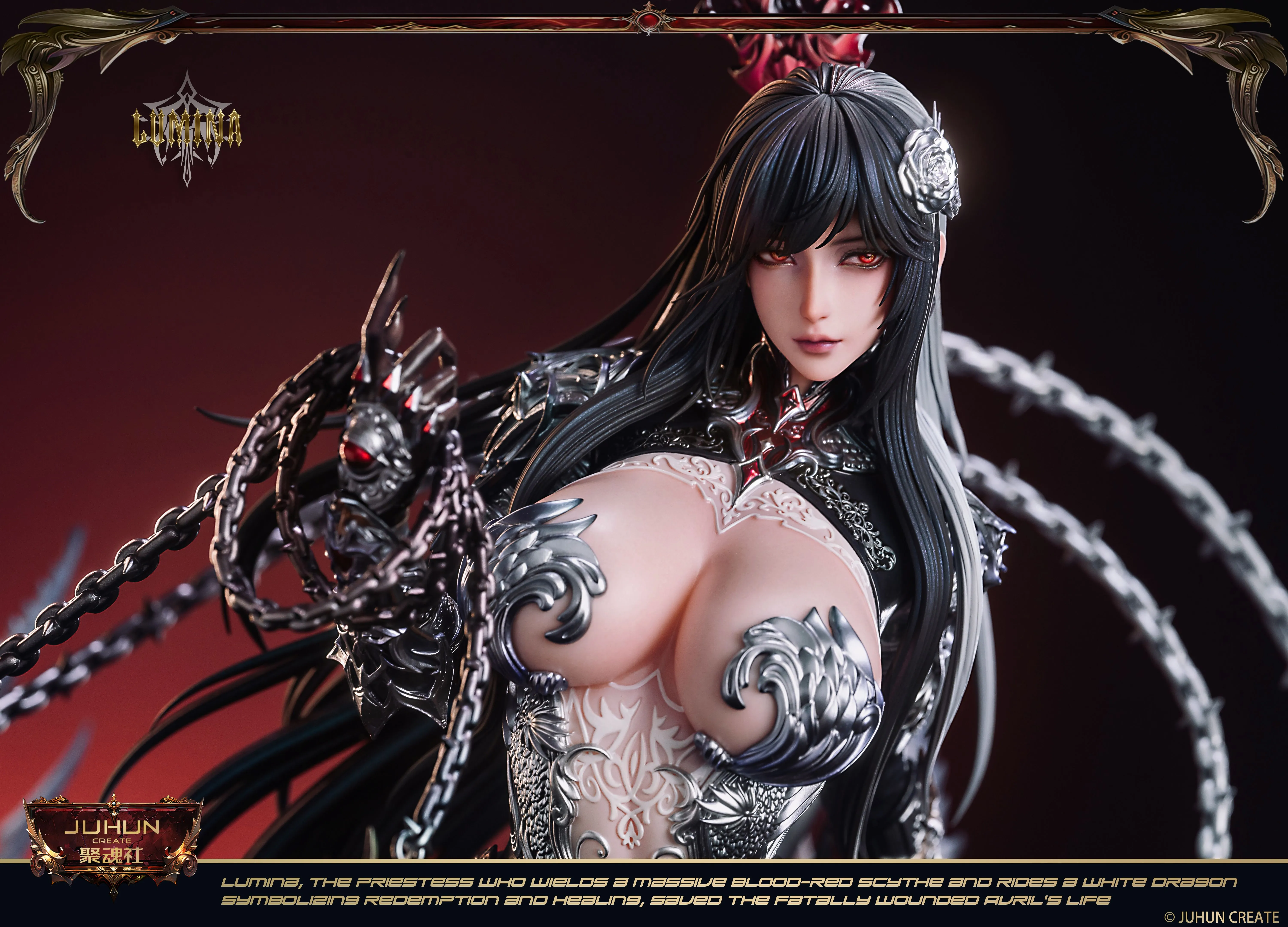 【Pre-sale】Dragon Taming Series 002 Priestess Lumina-Original Design-JuHun Create Studio