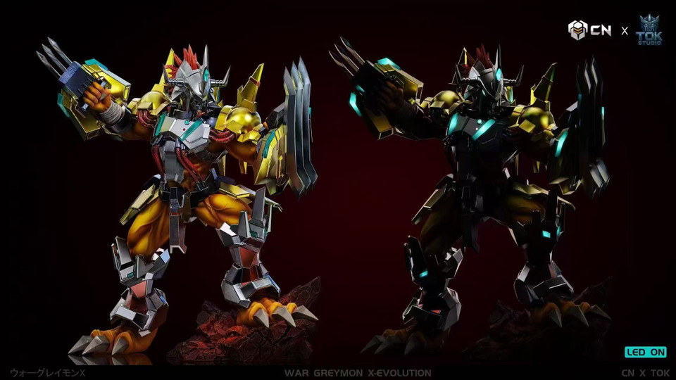 【Pre-sale】WarGreymon X-evolution-TOK Studio
