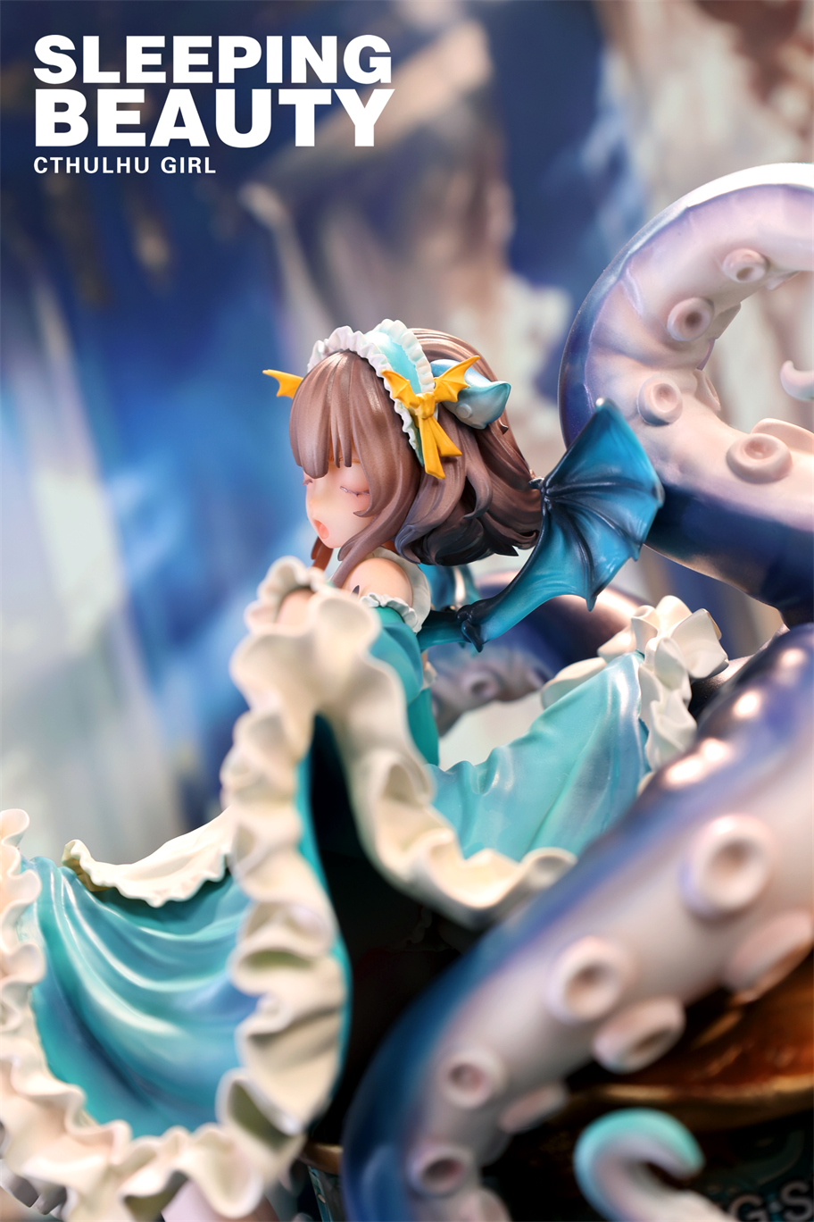 【Pre-sale】Sleeping Beauty-Cthulhu Girl-Abyss Bloom, Phantom Blue and Crimson Tide-WeArtDoing Studio