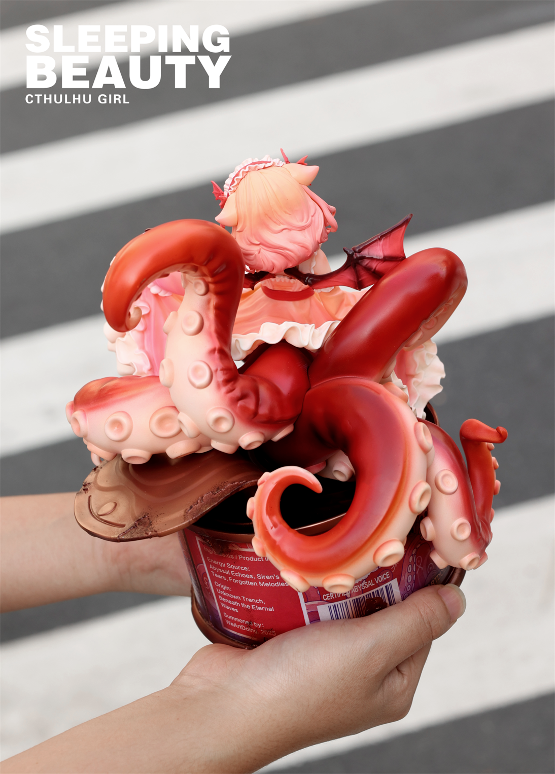 【Pre-sale】Sleeping Beauty-Cthulhu Girl-Abyss Bloom, Phantom Blue and Crimson Tide-WeArtDoing Studio