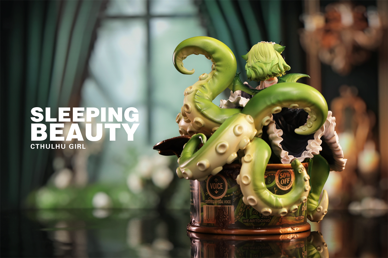 【Pre-sale】Sleeping Beauty-Cthulhu Girl-Abyss Bloom, Phantom Blue and Crimson Tide-WeArtDoing Studio
