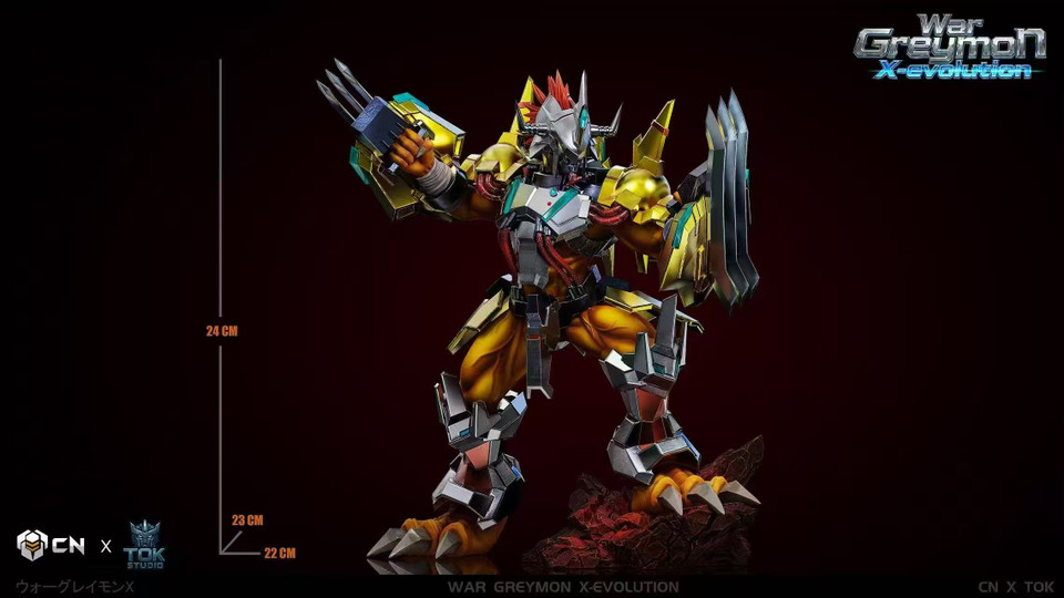 【Pre-sale】WarGreymon X-evolution-TOK Studio