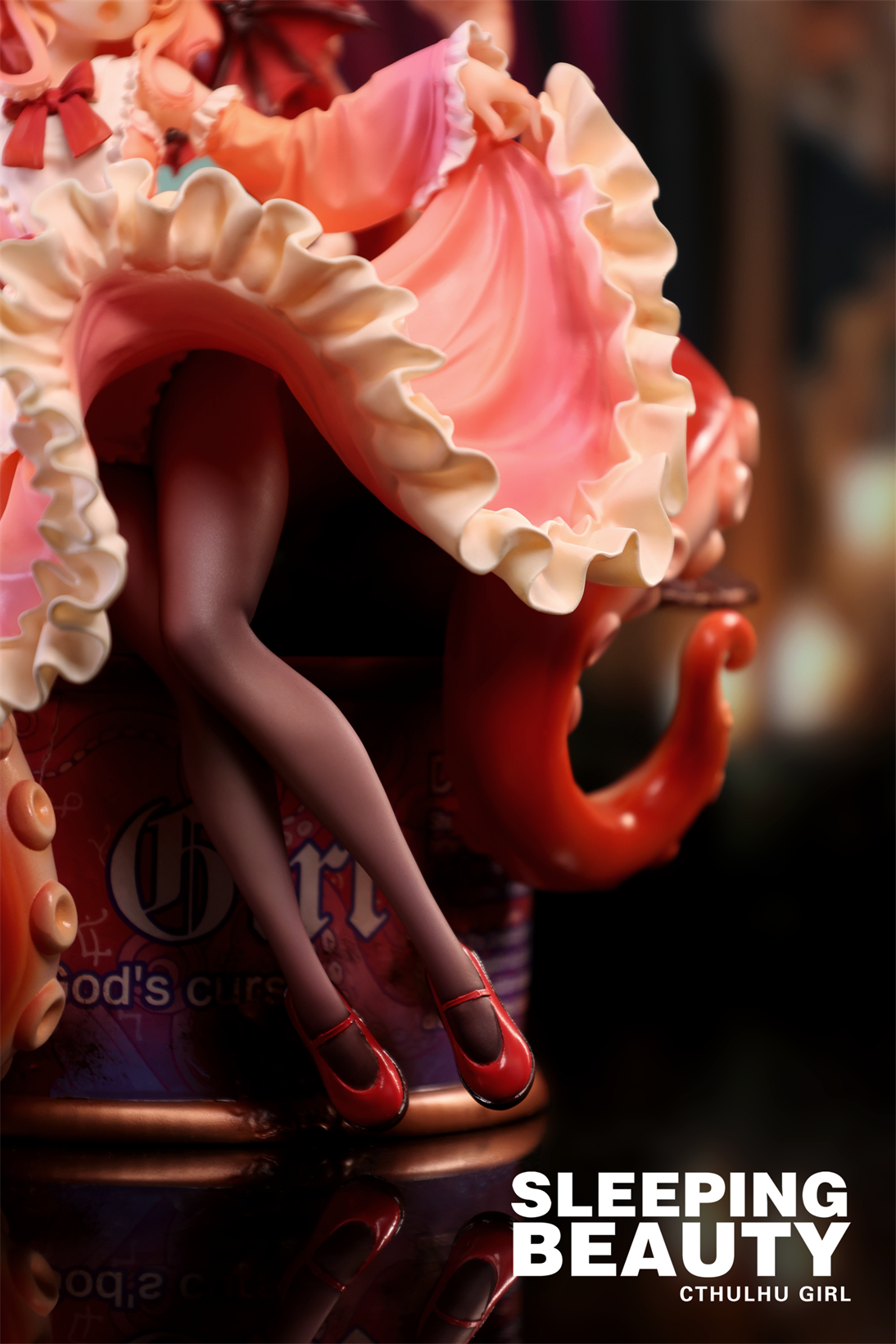【Pre-sale】Sleeping Beauty-Cthulhu Girl-Abyss Bloom, Phantom Blue and Crimson Tide-WeArtDoing Studio